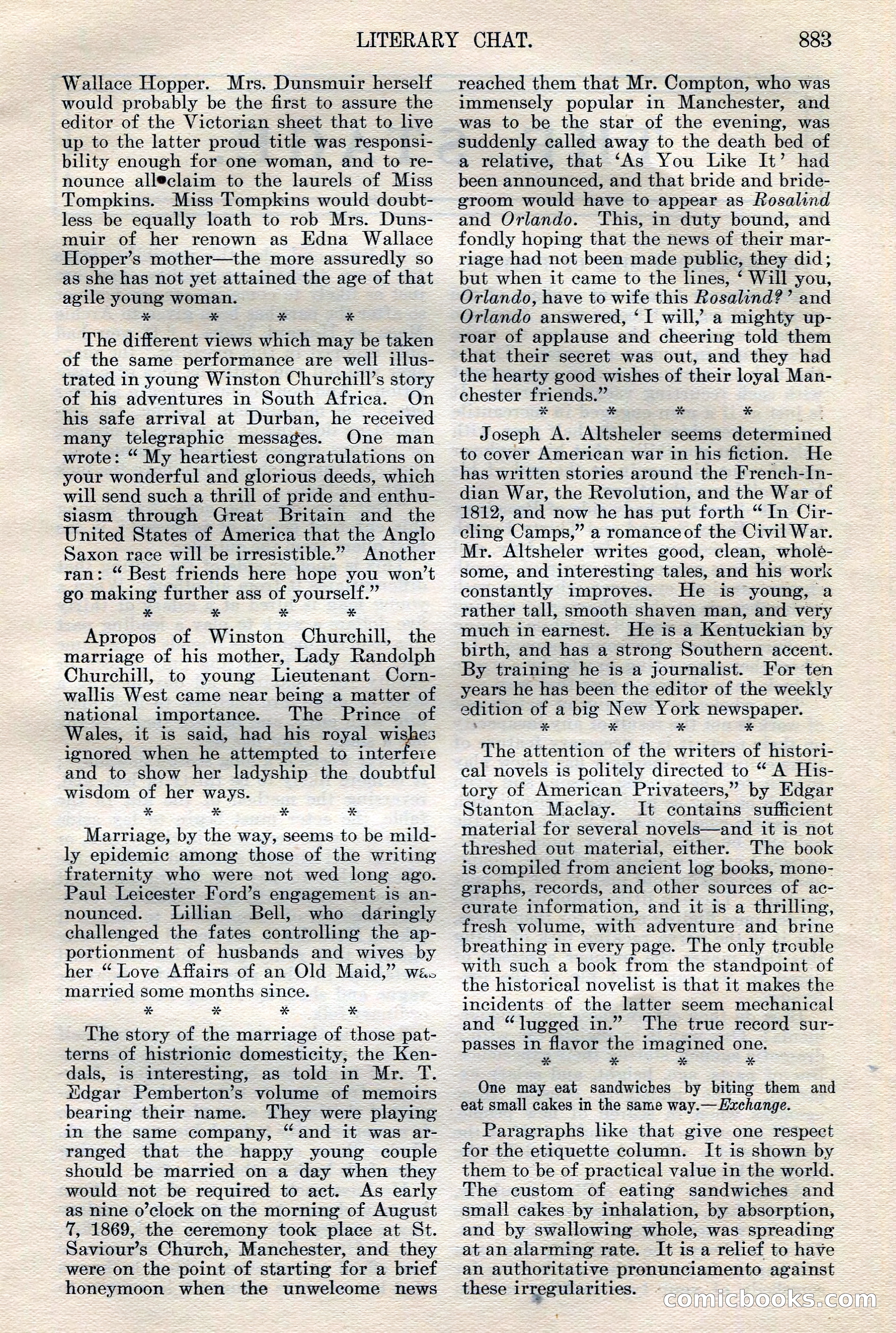 The Junior Munsey, Vol. VIII, No. 6 — page 143 of 164