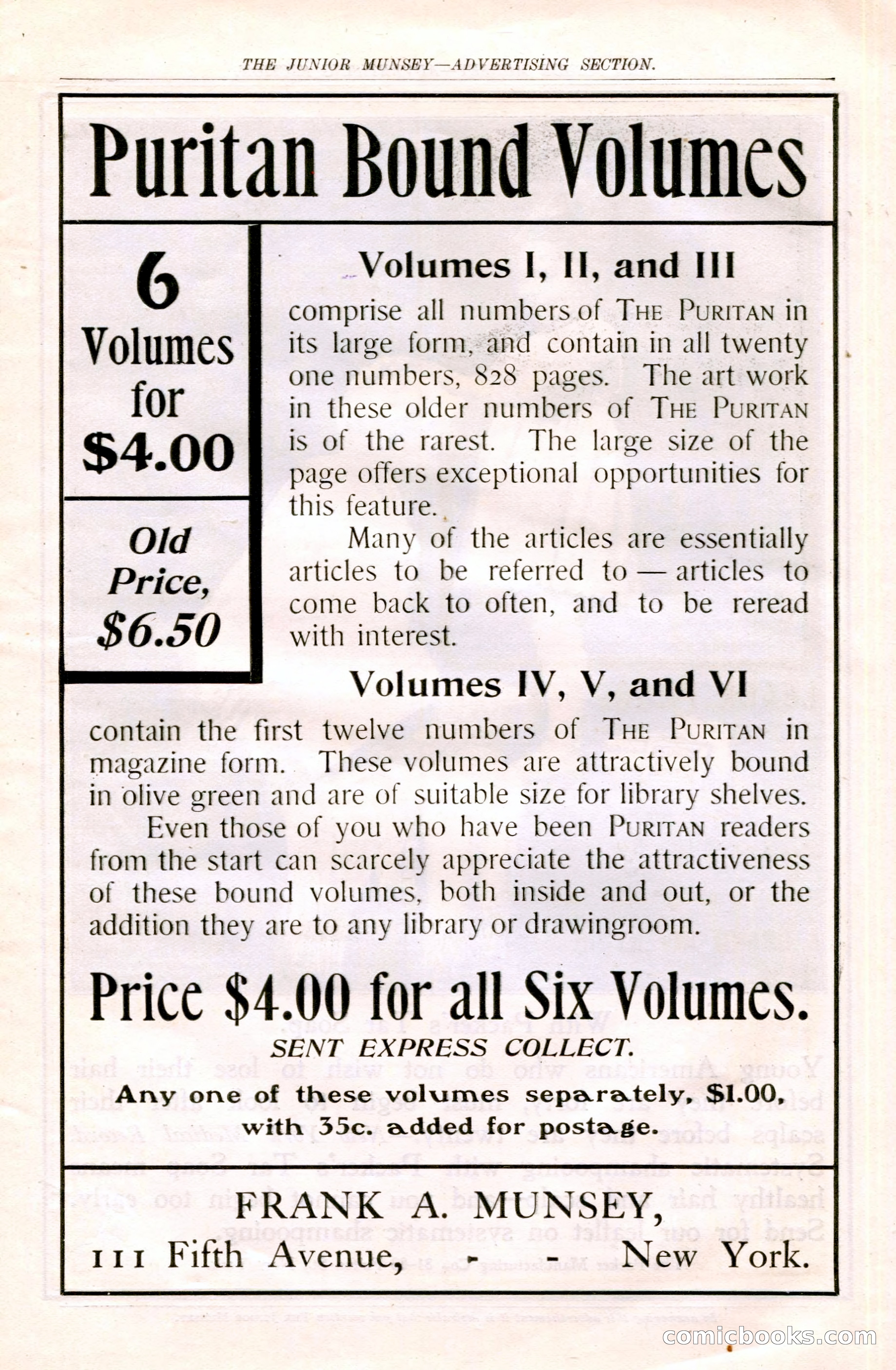 The Junior Munsey and The Puritan — page 5 of 192