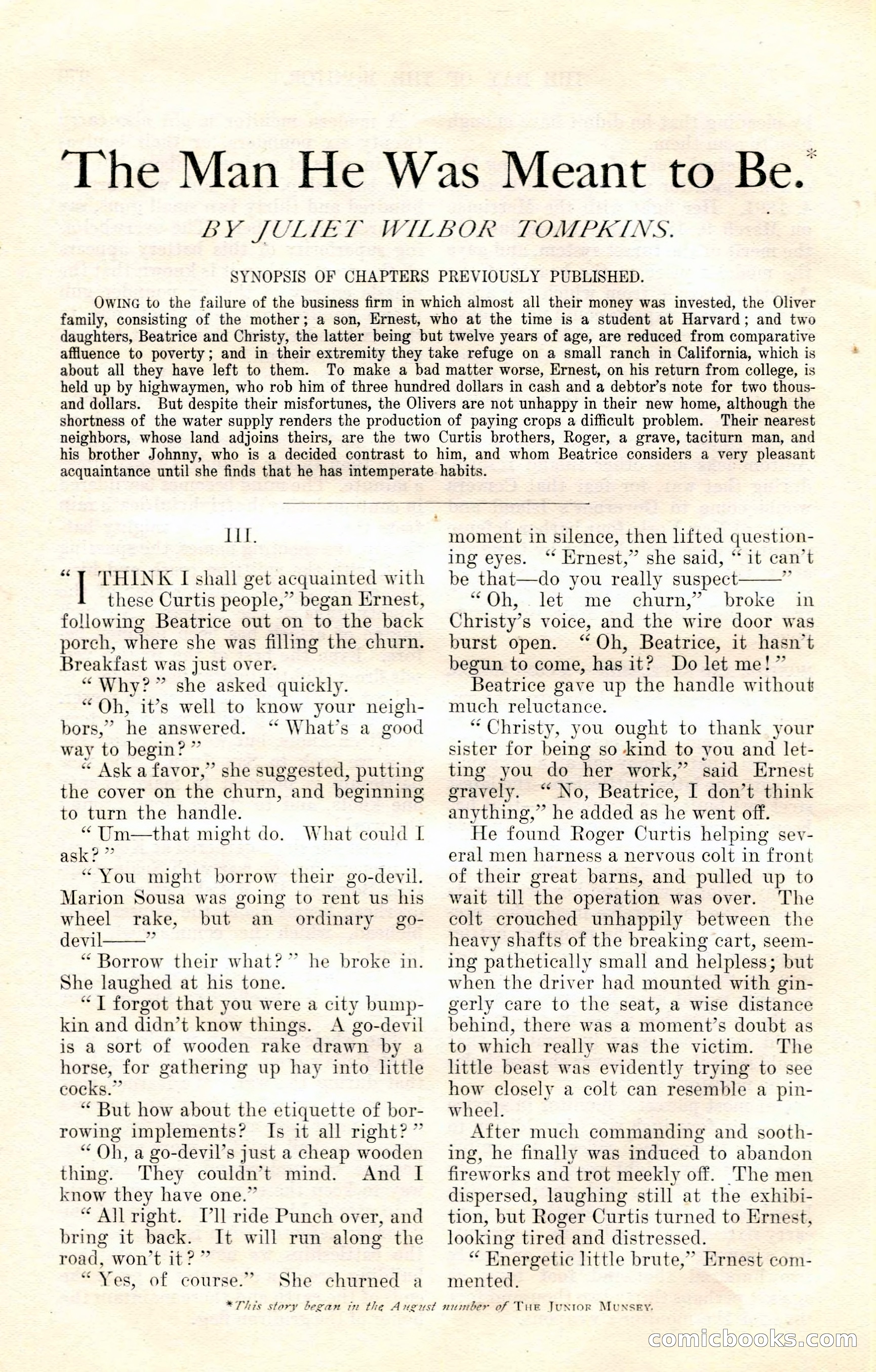 The Junior Munsey and The Puritan — page 106 of 192