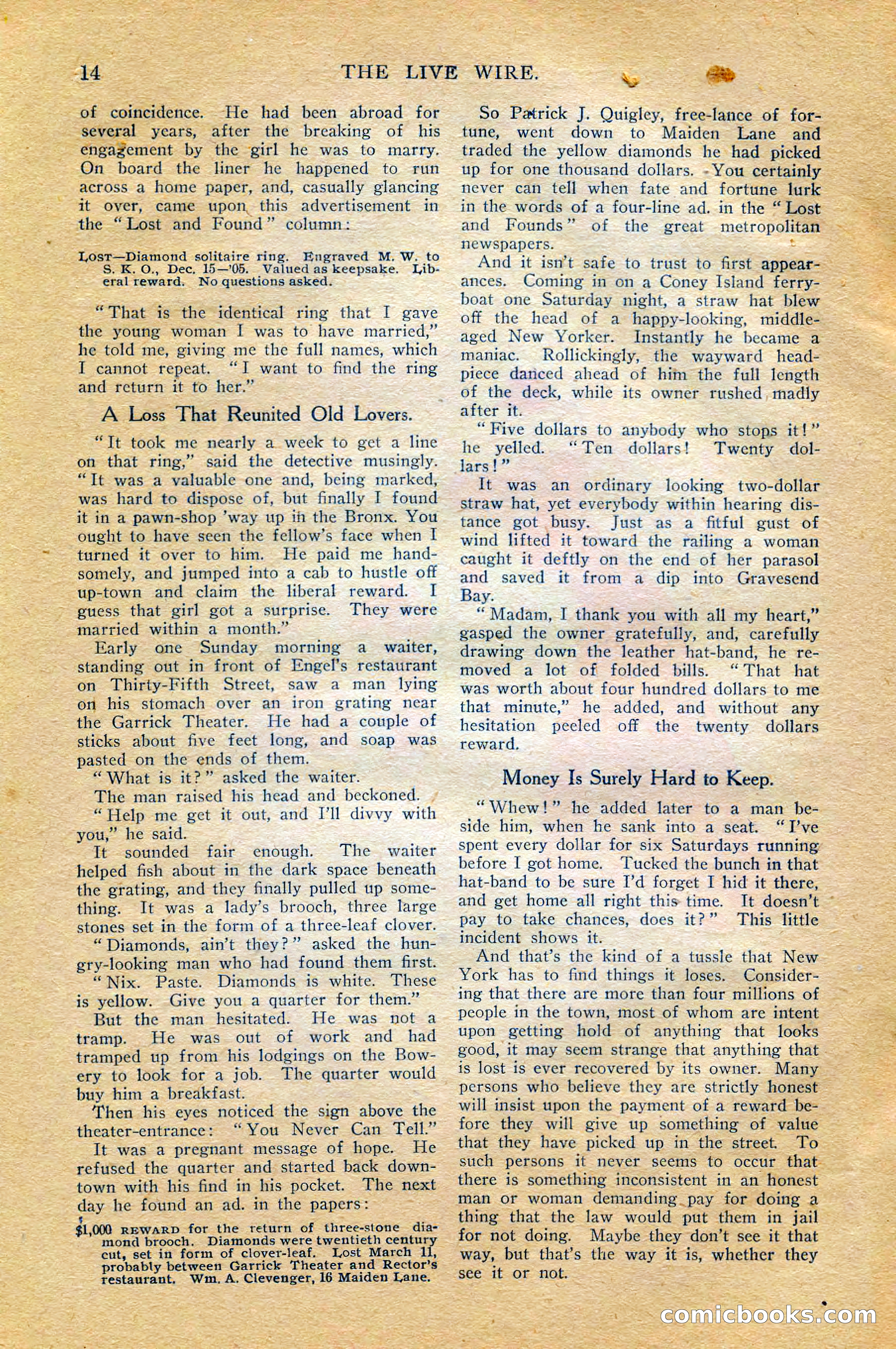 The Live Wire, August 1908 — page 18 of 197