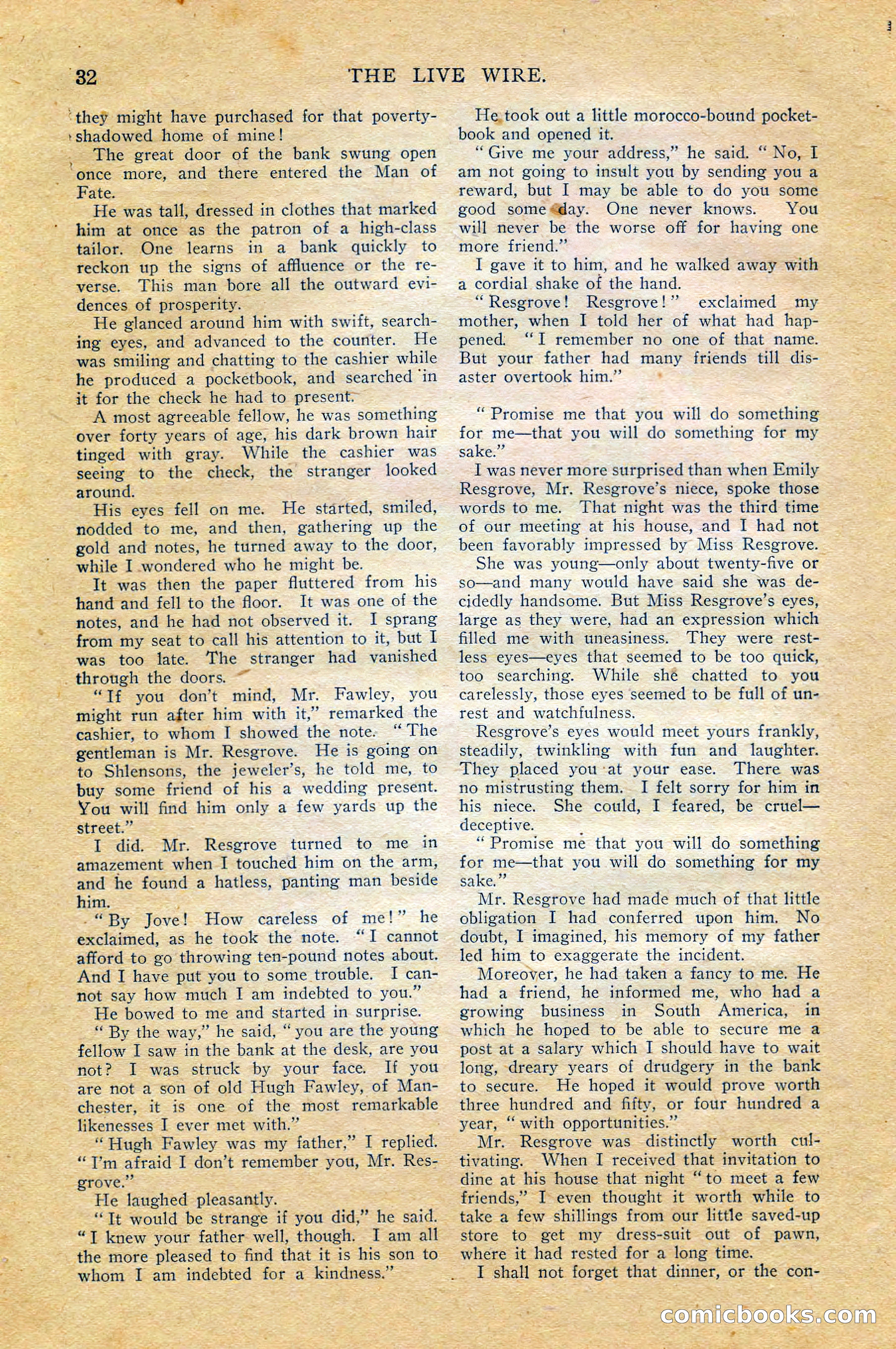 The Live Wire, August 1908 — page 36 of 197