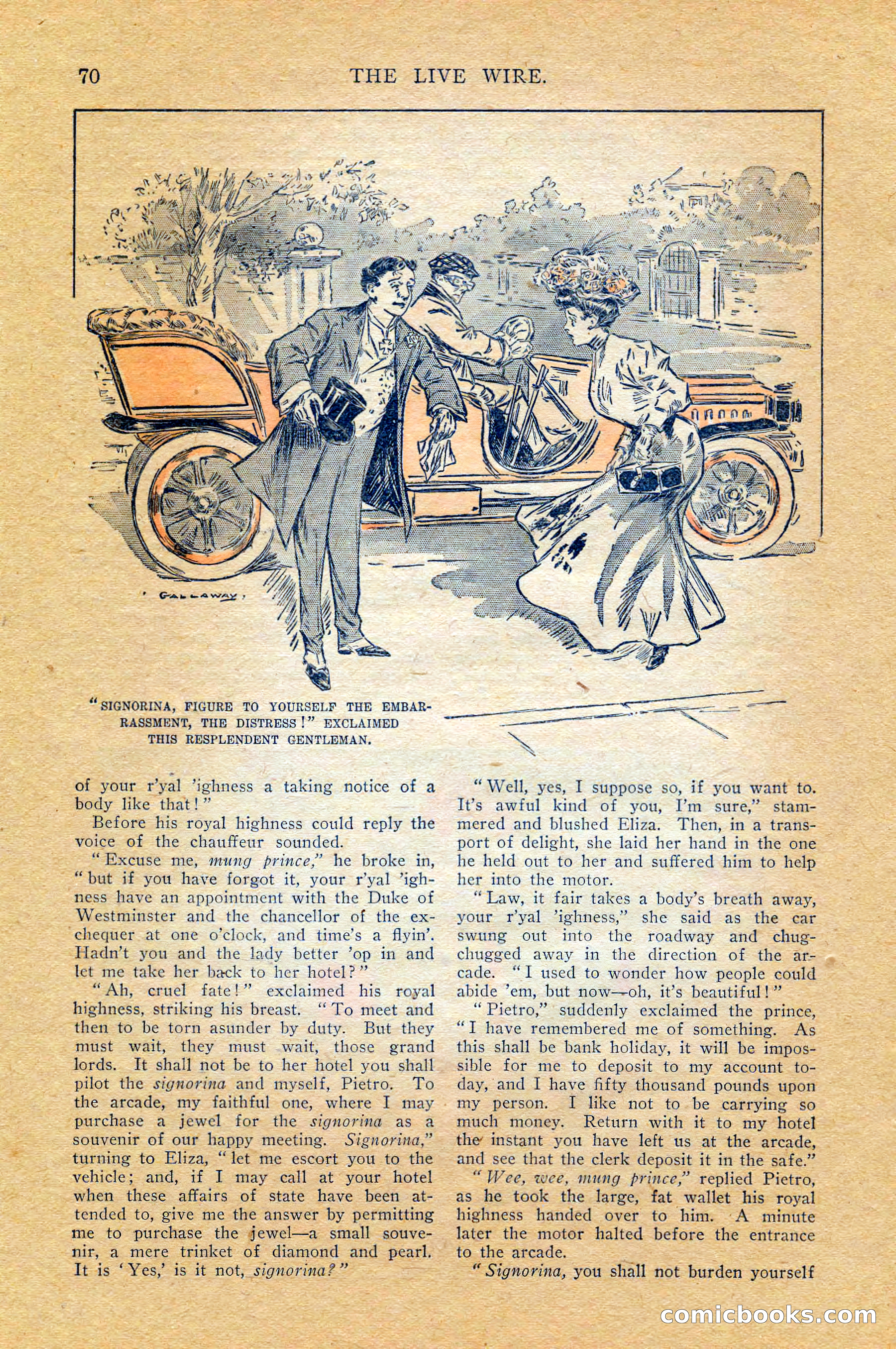 The Live Wire, August 1908 — page 74 of 197