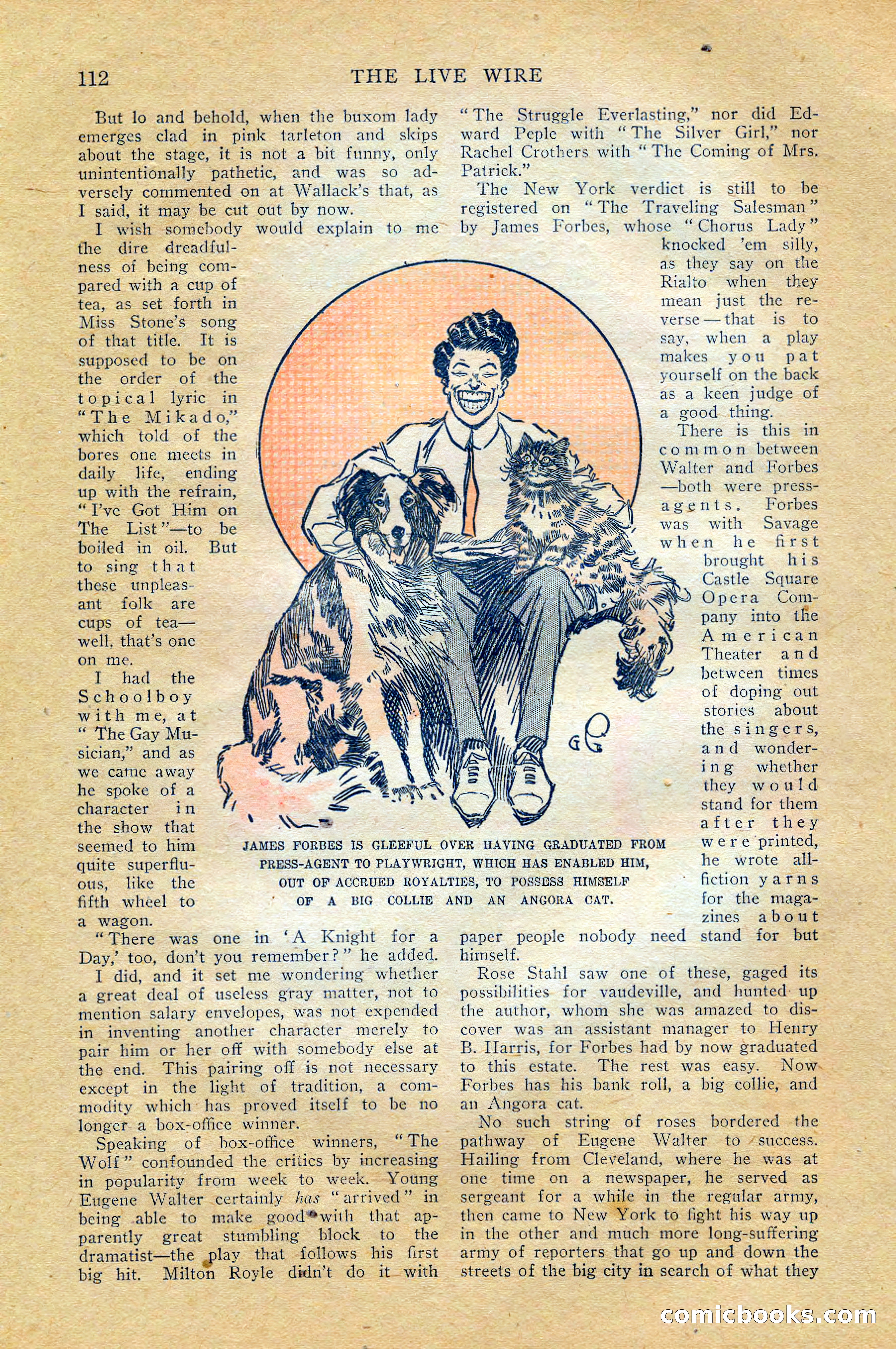 The Live Wire, August 1908 — page 116 of 197