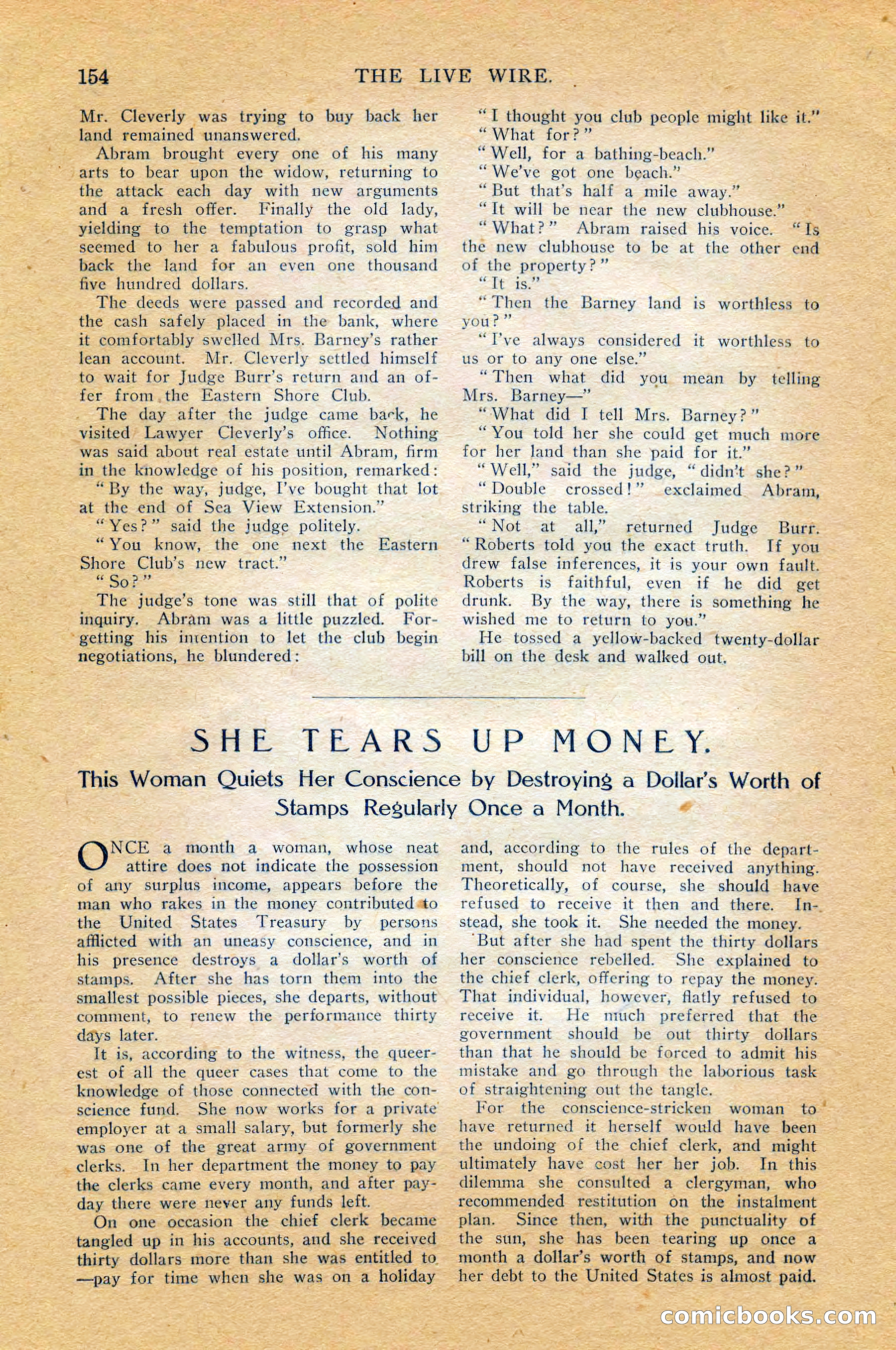 The Live Wire, August 1908 — page 158 of 197