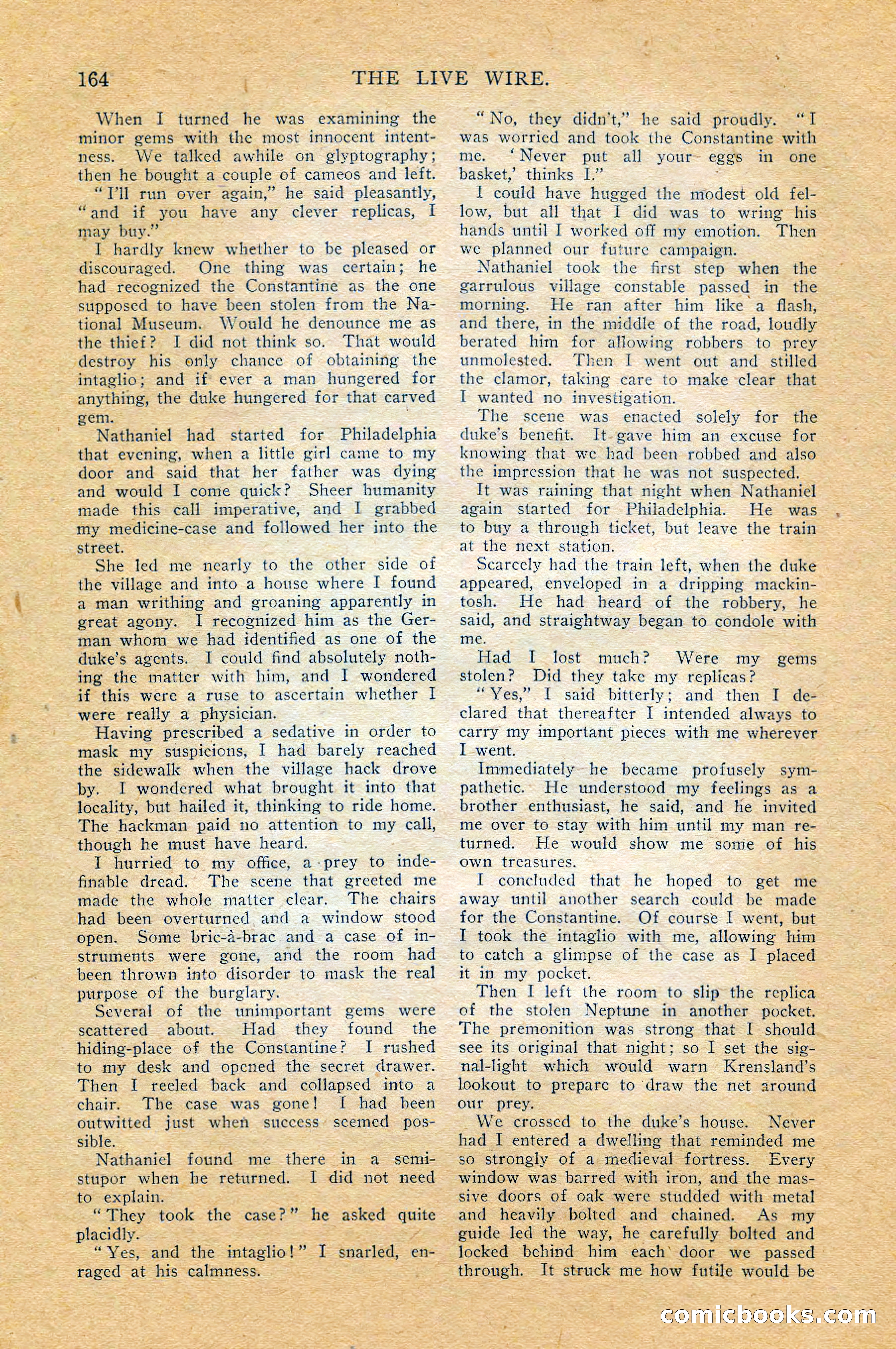 The Live Wire, August 1908 — page 168 of 197