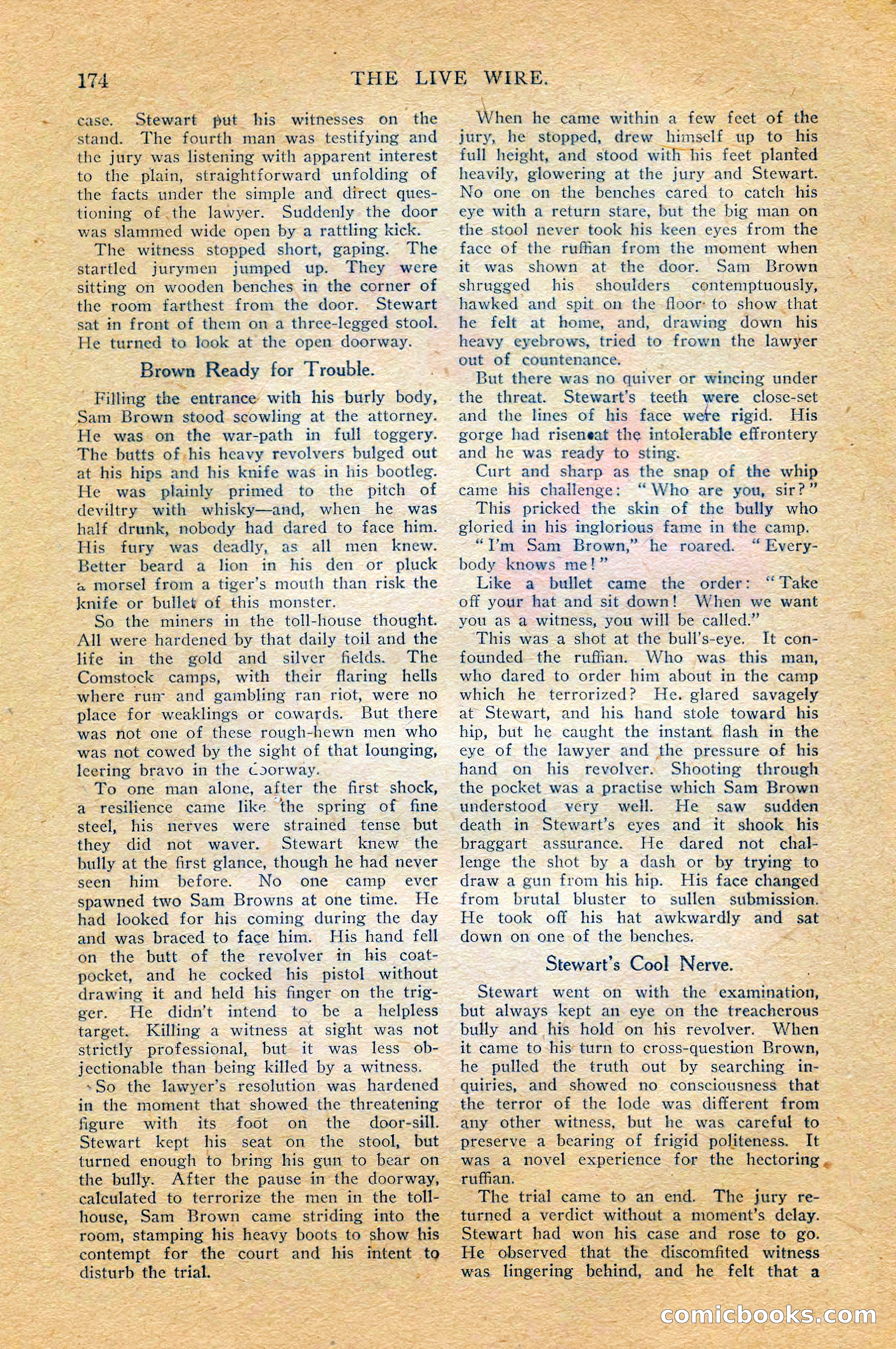 The Live Wire, August 1908 — page 178 of 197