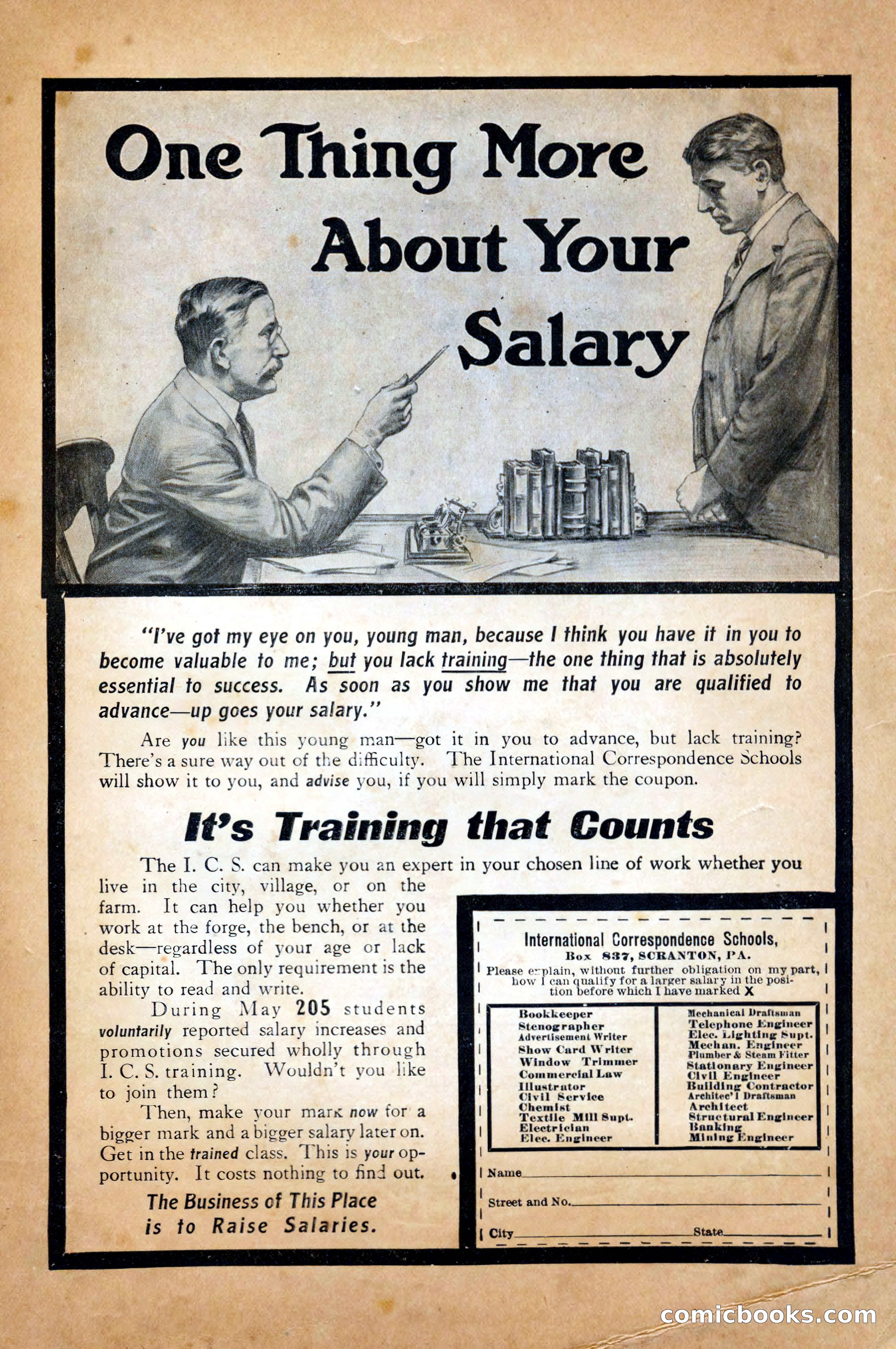 The Live Wire, August 1908 — page 195 of 197
