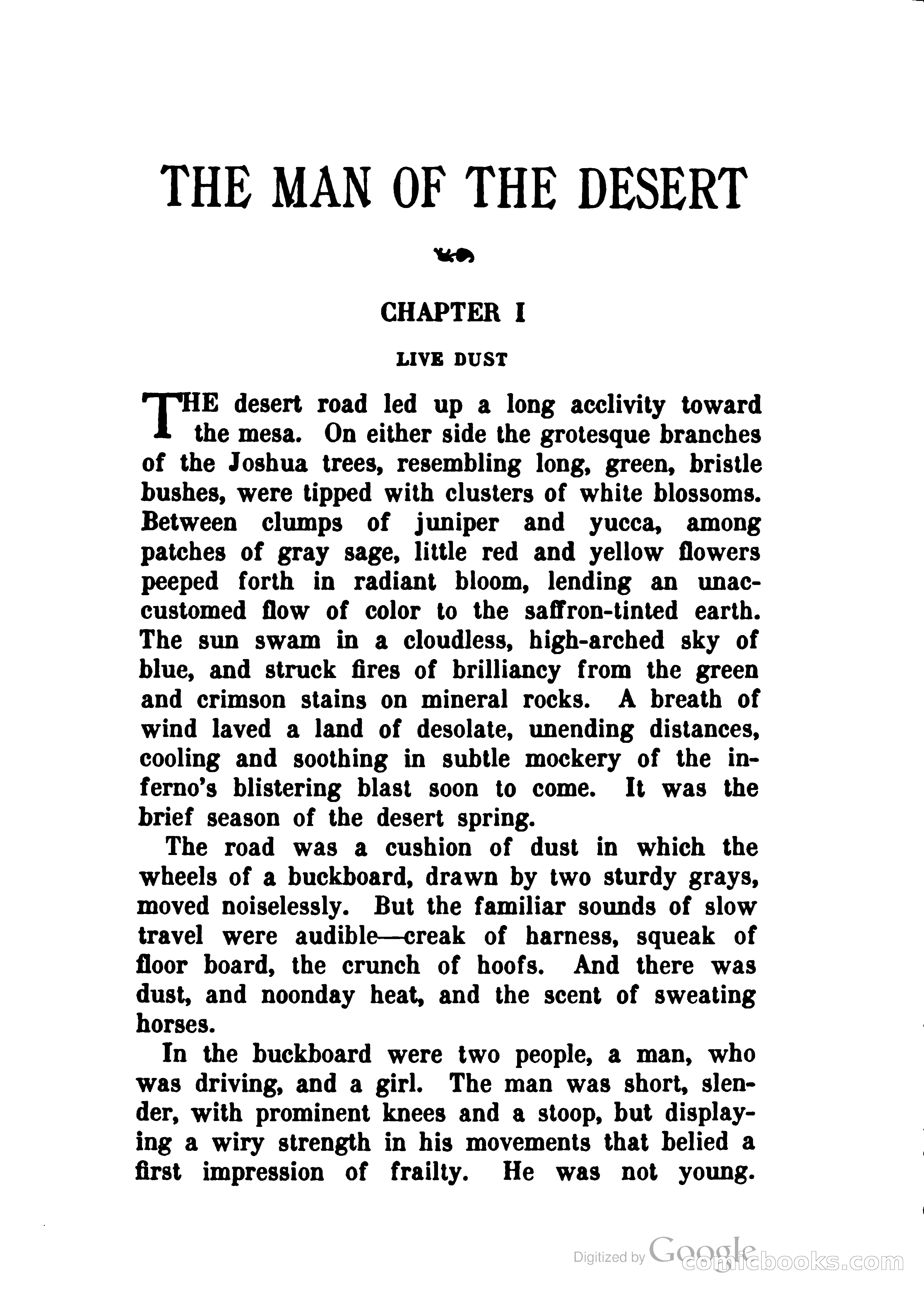 The Man of the Desert — page 16 of 354
