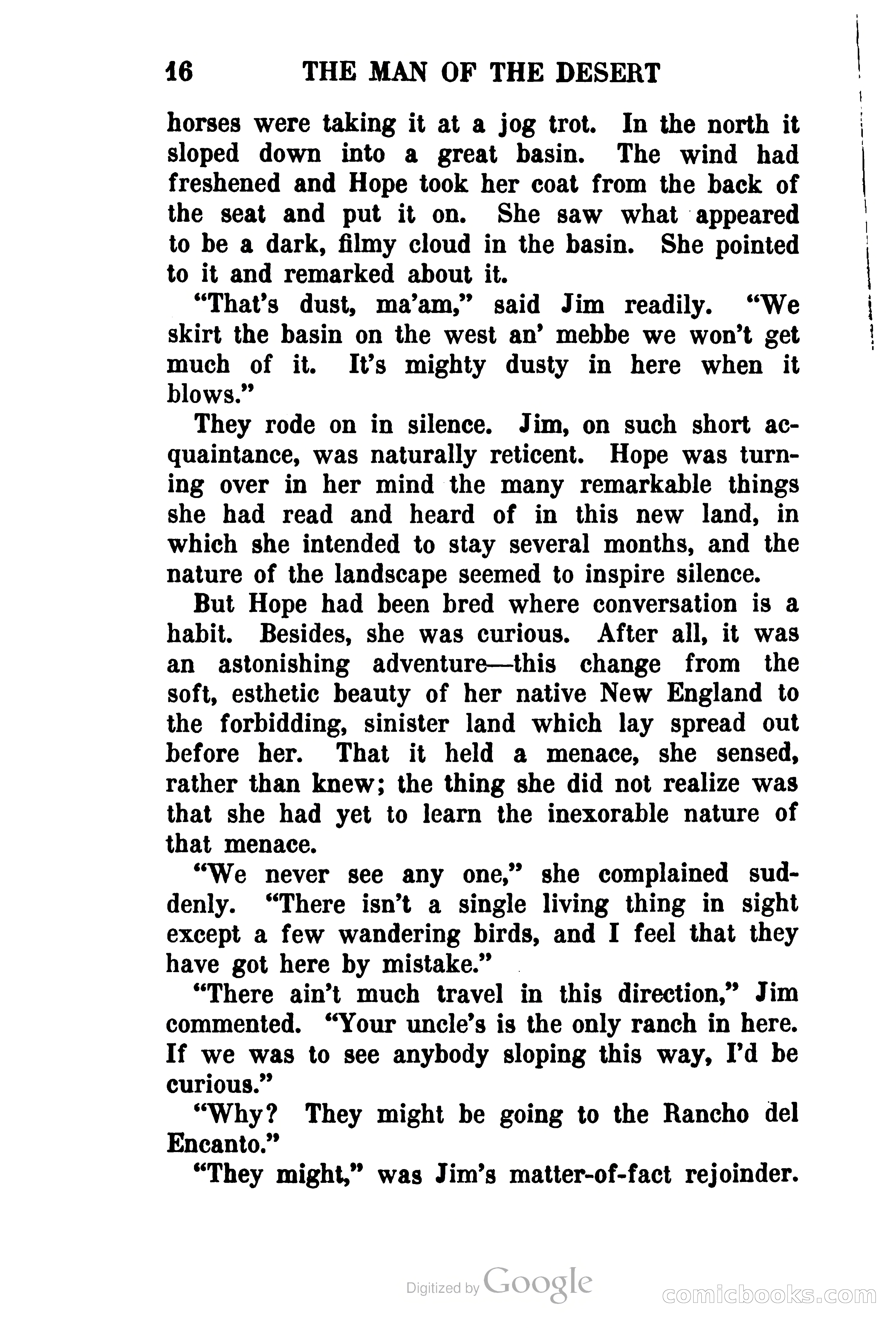 The Man of the Desert — page 21 of 354