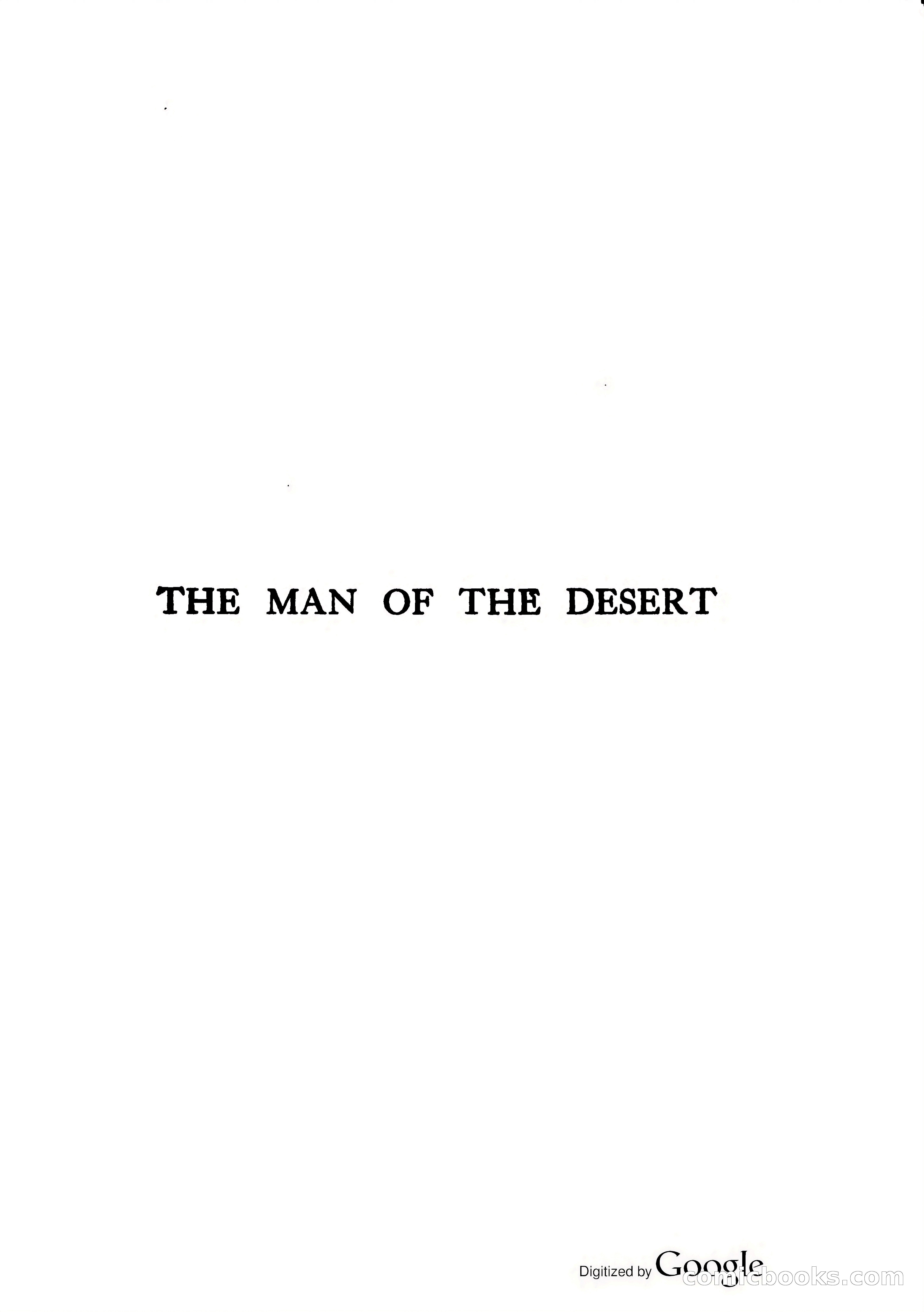 The Man of the Desert — page 32 of 354