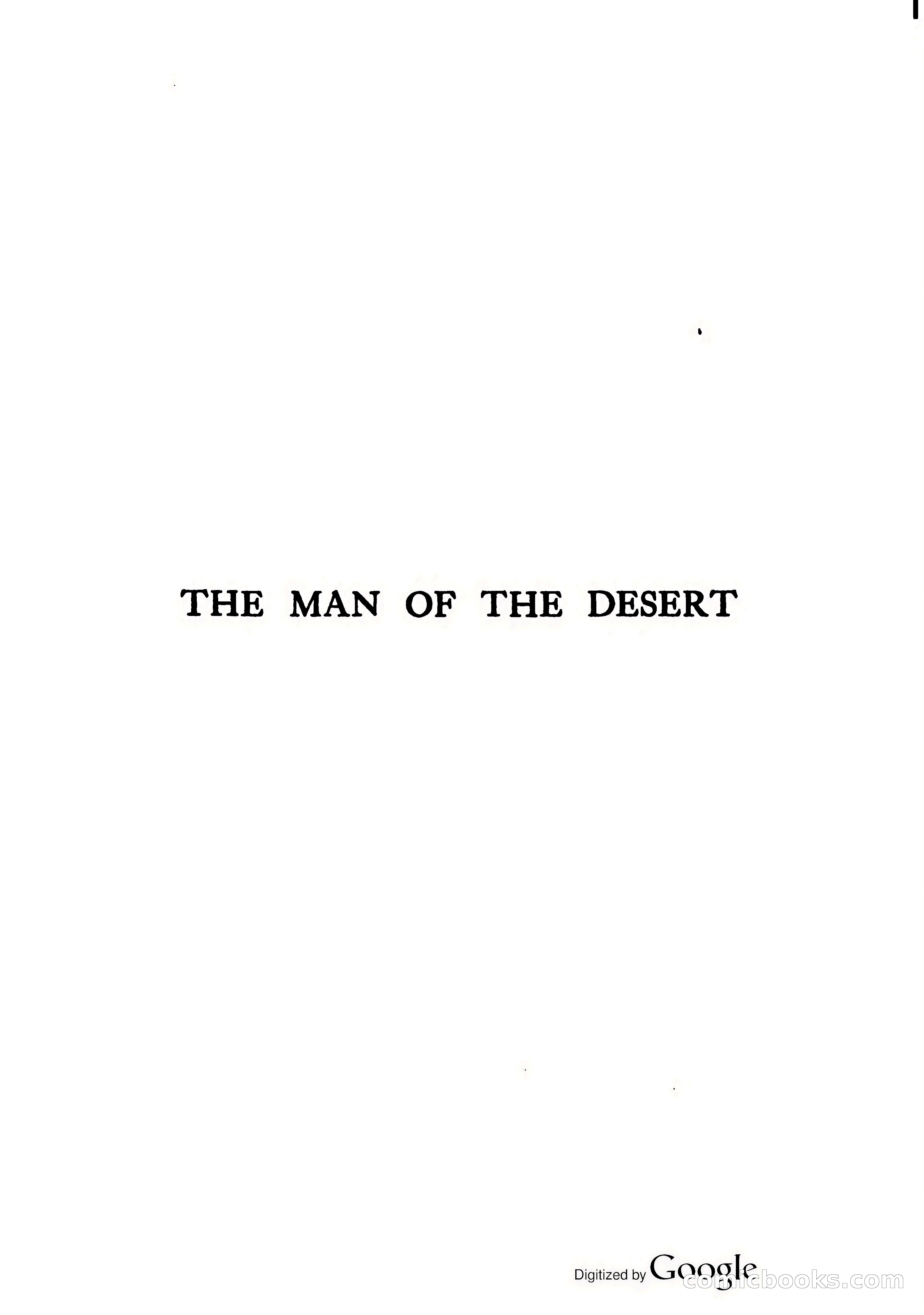 The Man of the Desert — page 38 of 354