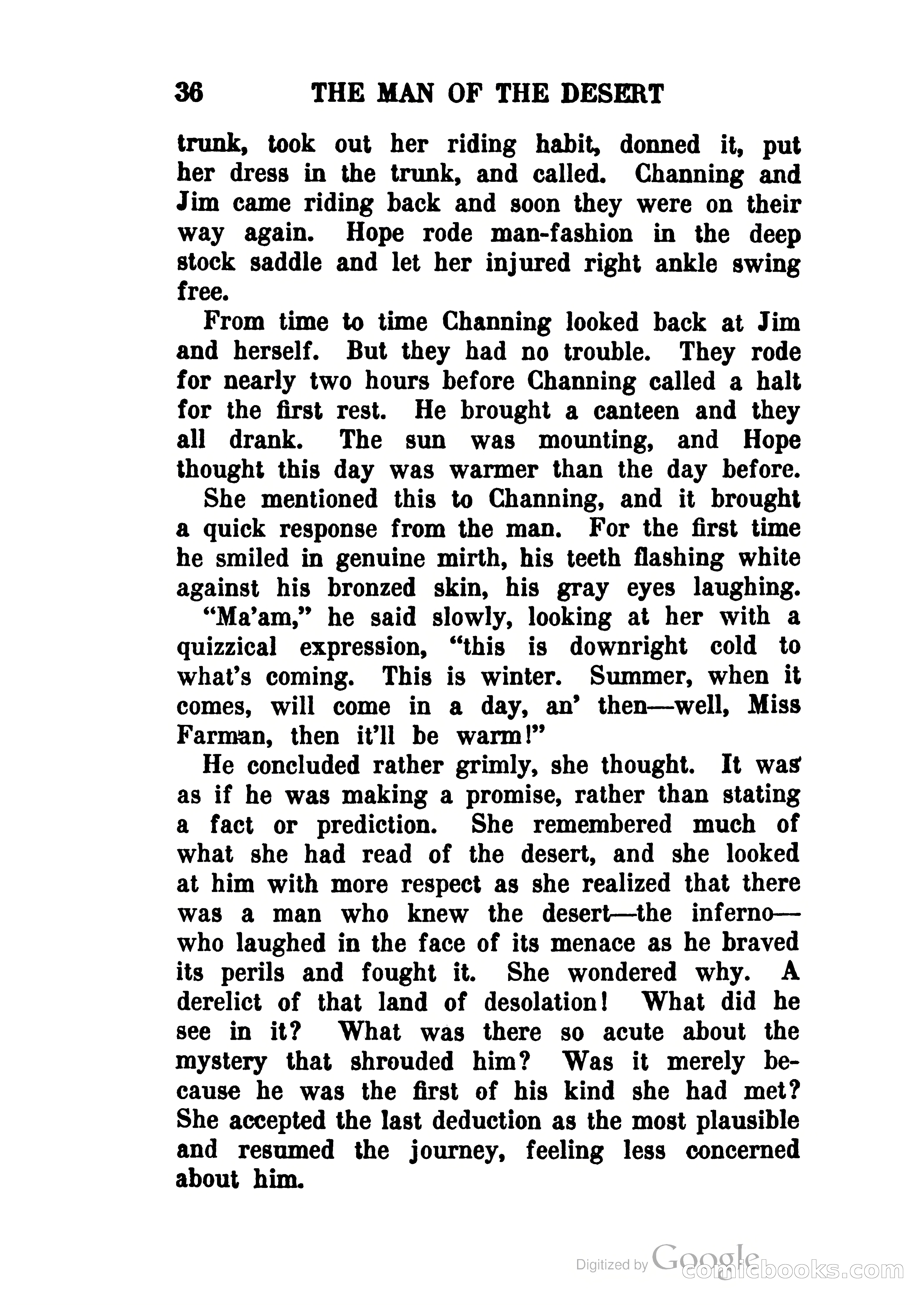 The Man of the Desert — page 73 of 354