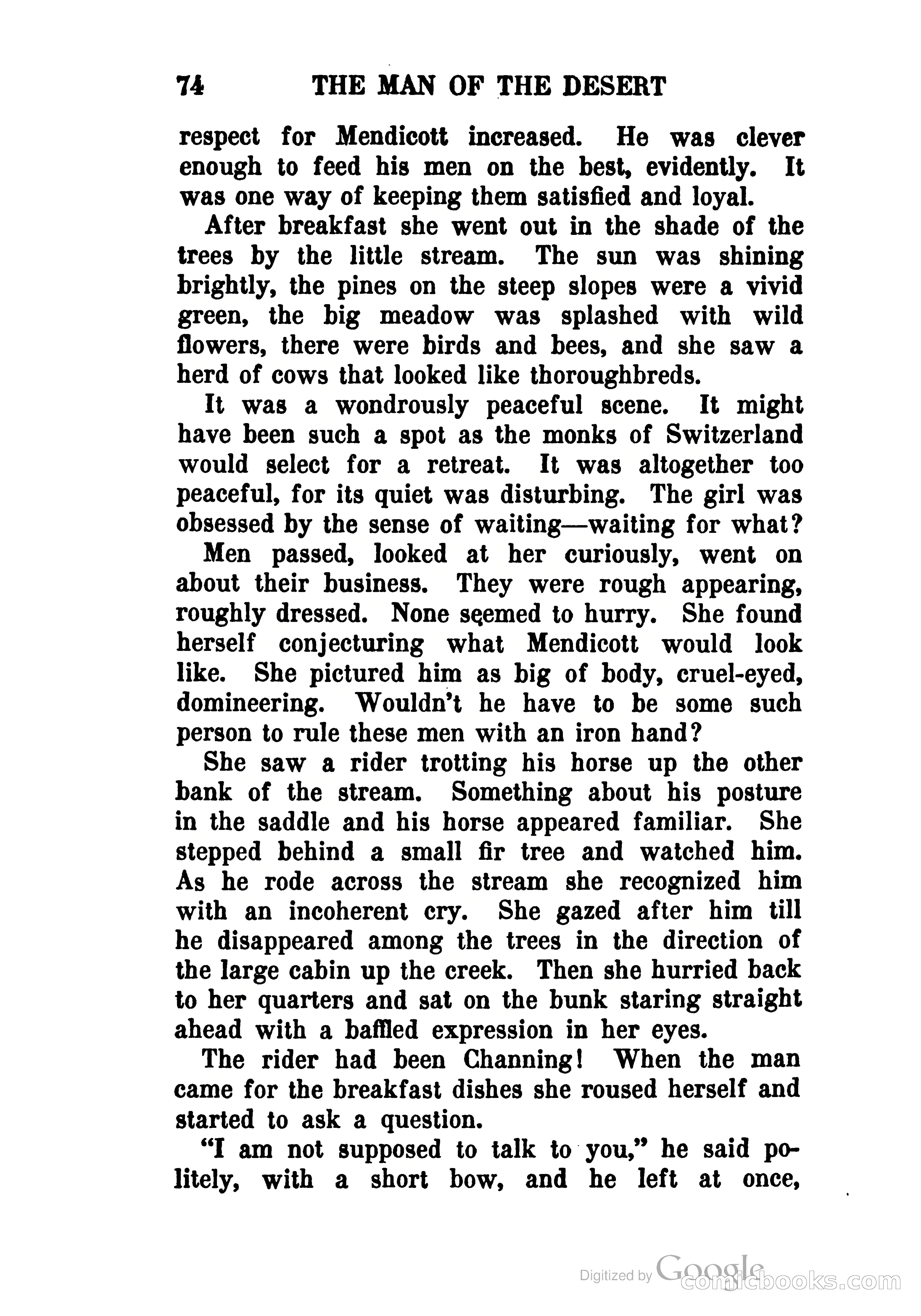 The Man of the Desert — page 111 of 354