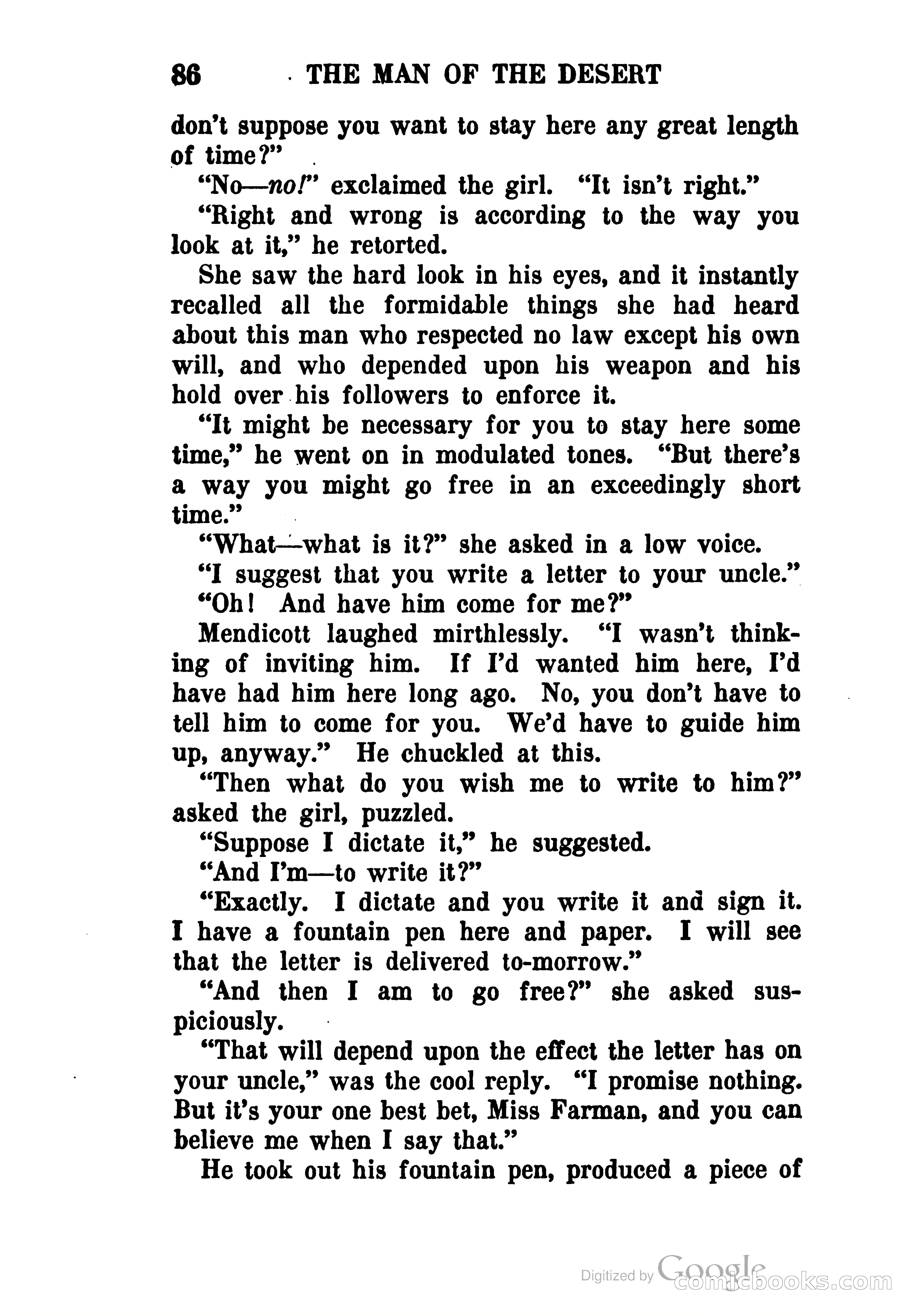 The Man of the Desert — page 123 of 354
