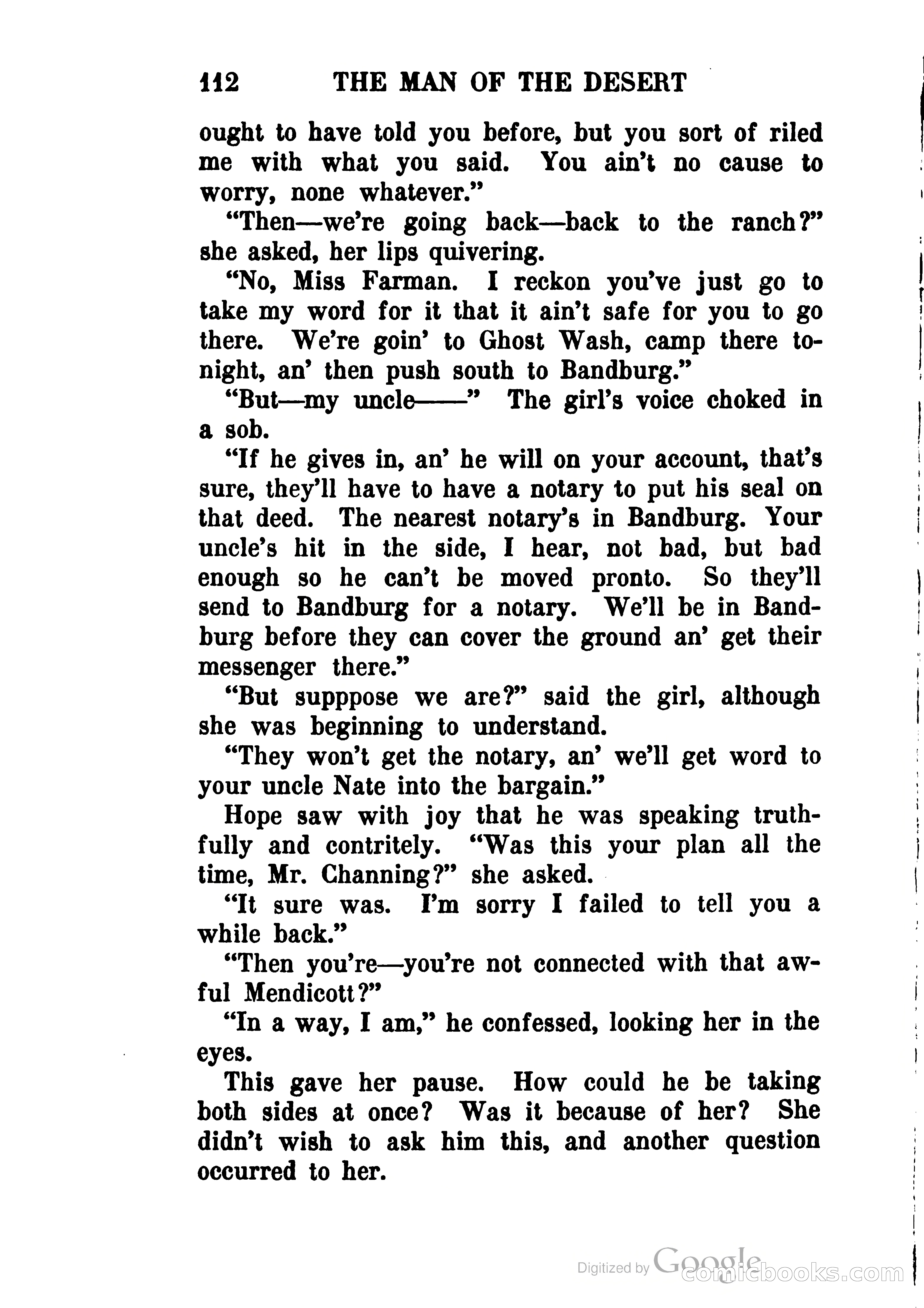 The Man of the Desert — page 149 of 354