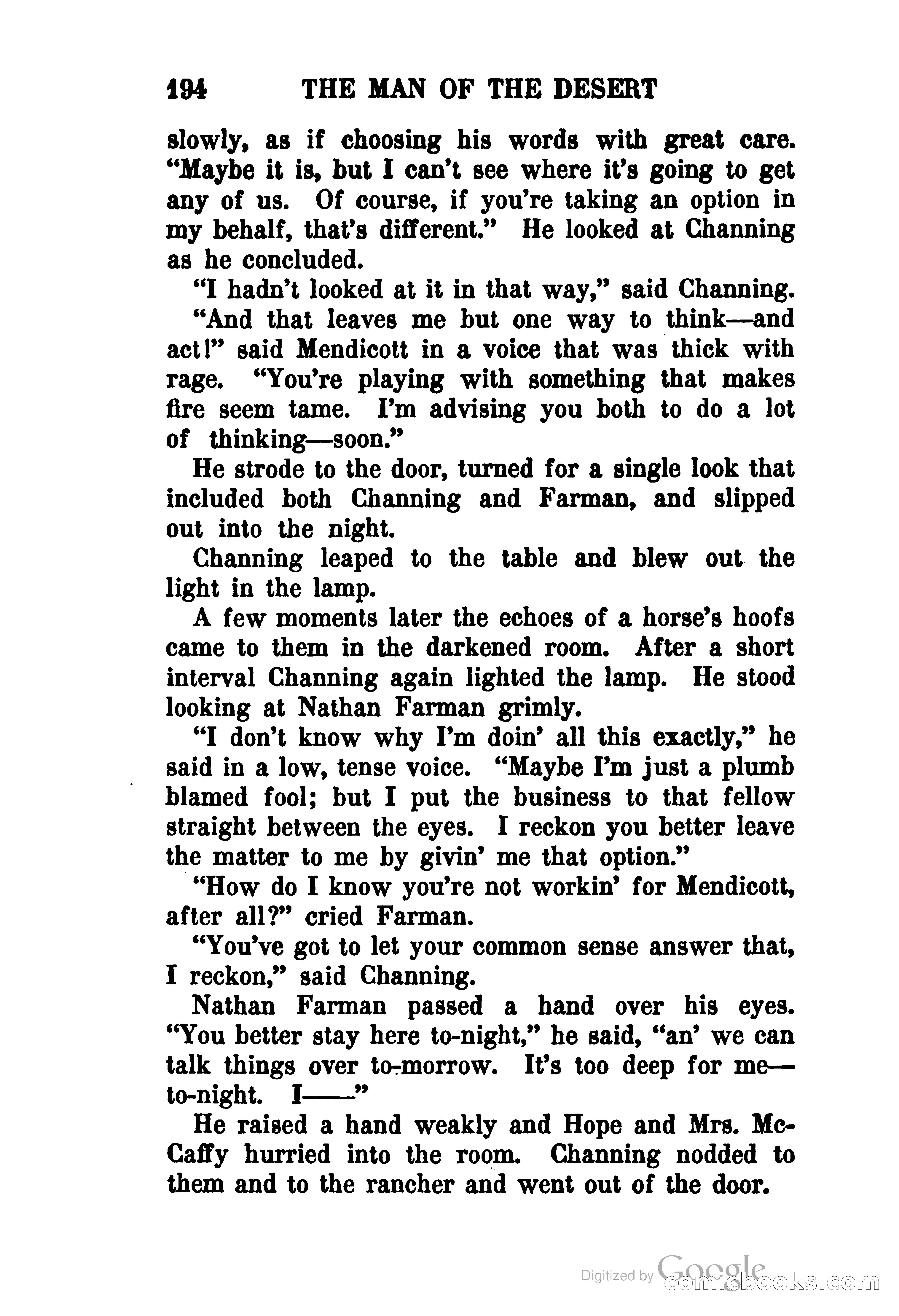 The Man of the Desert — page 231 of 354