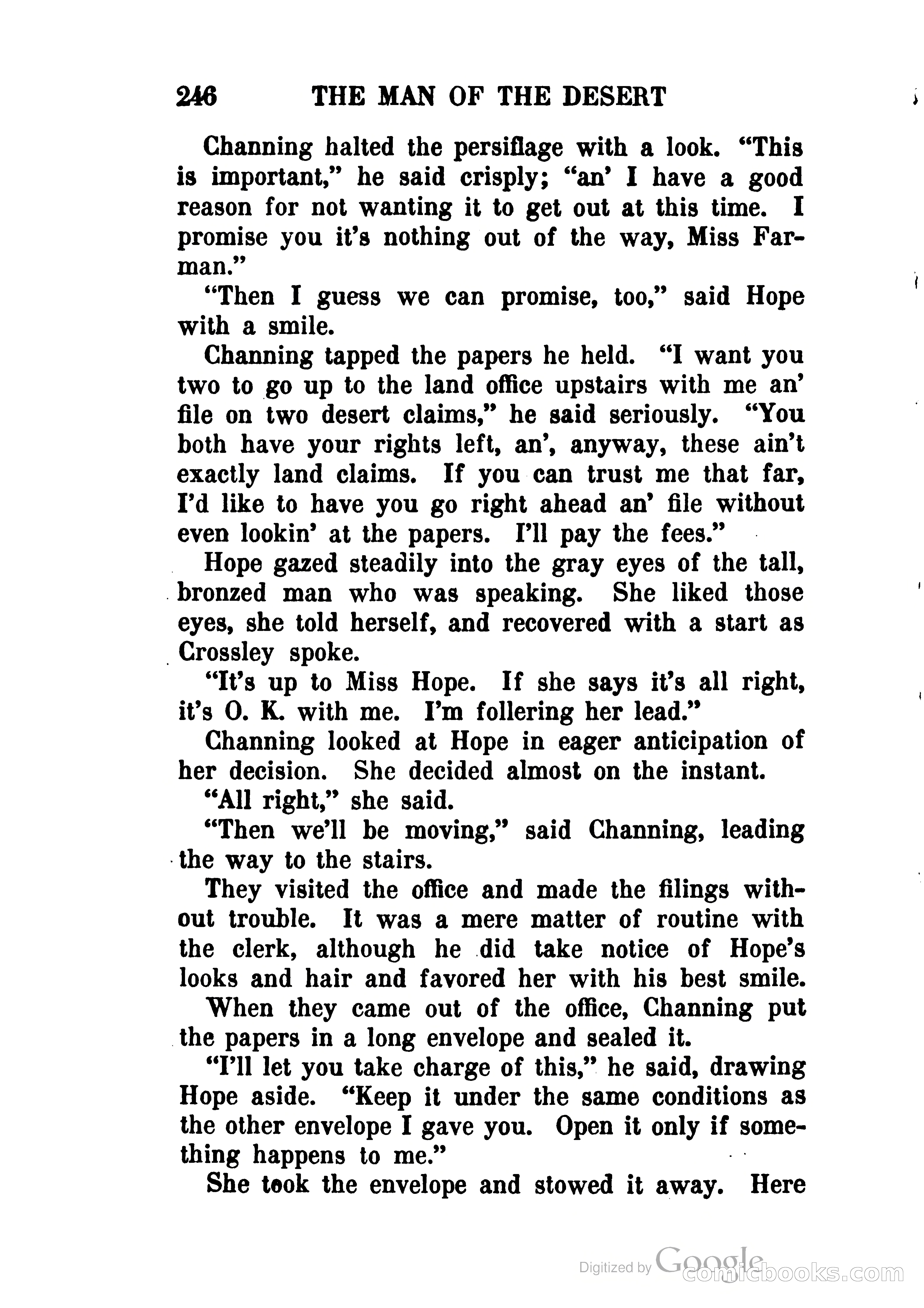 The Man of the Desert — page 283 of 354