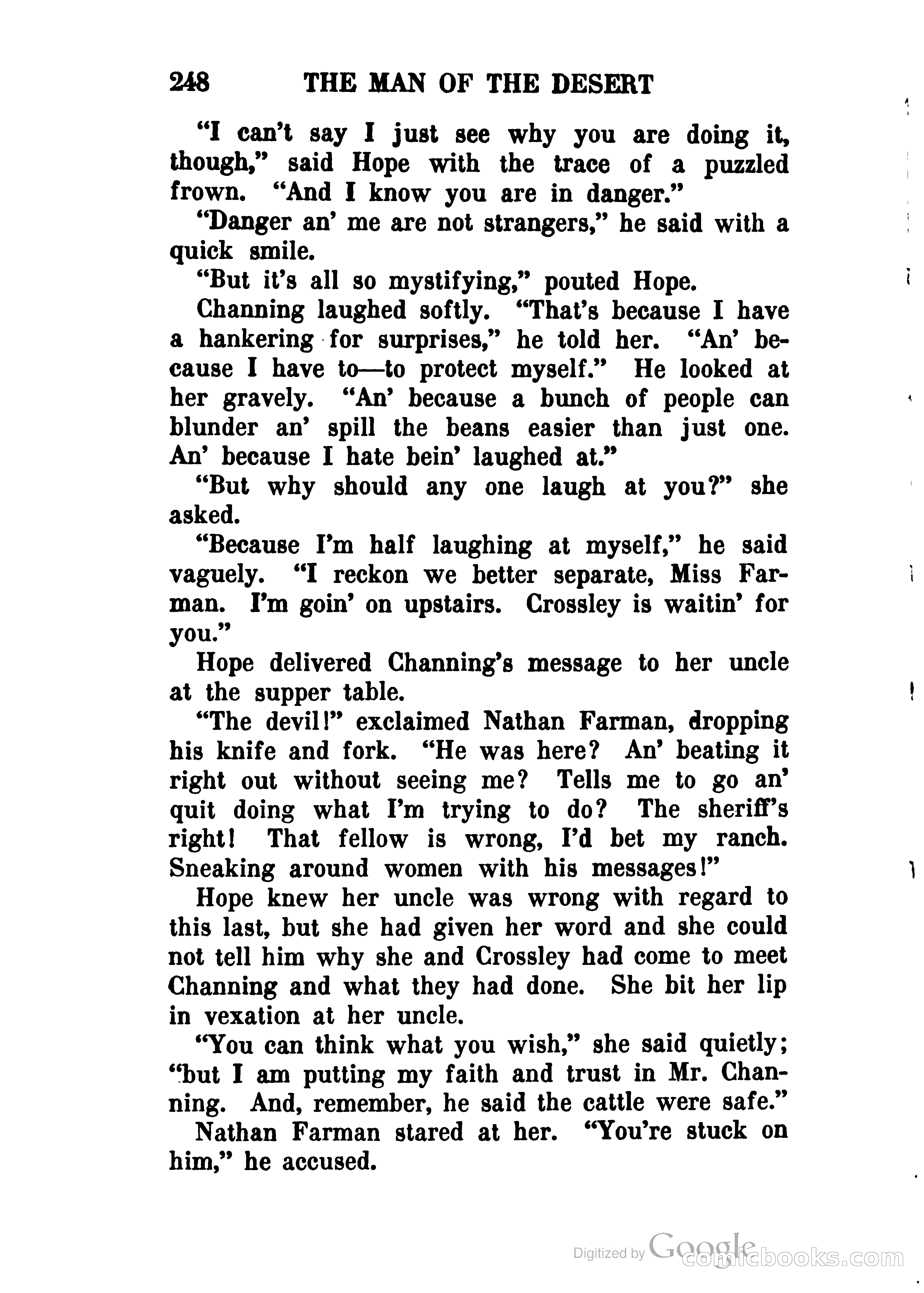 The Man of the Desert — page 285 of 354