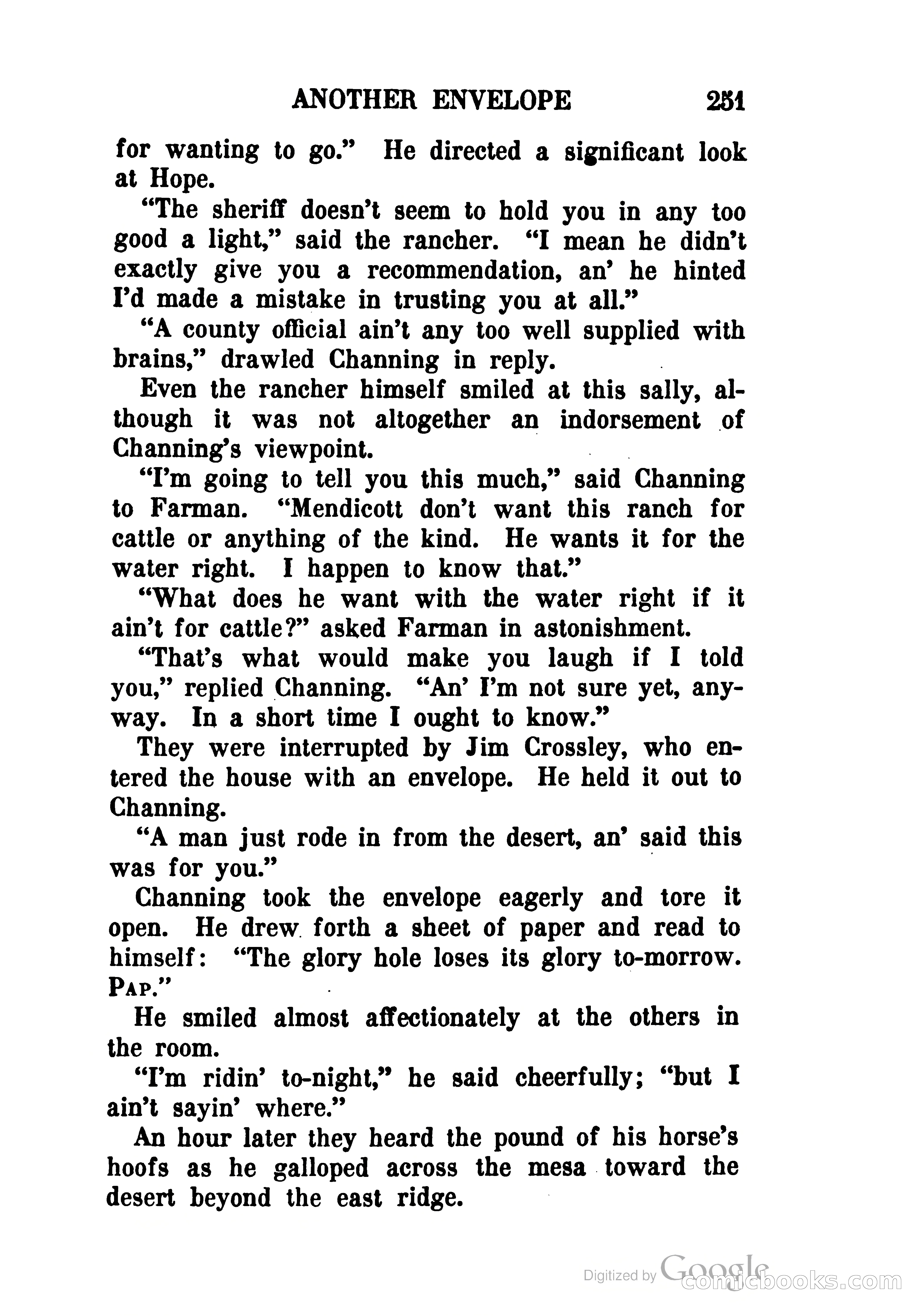 The Man of the Desert — page 288 of 354