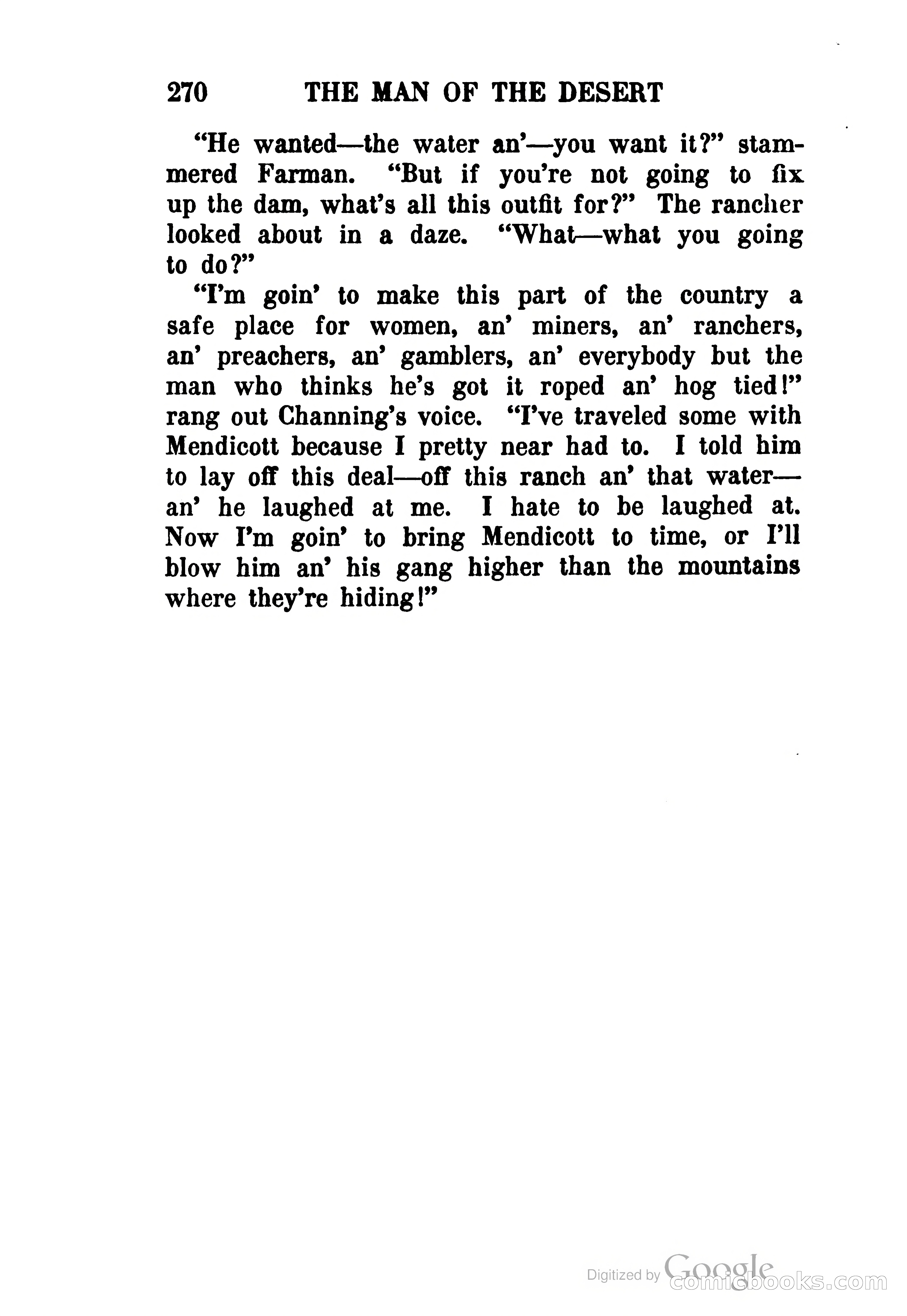 The Man of the Desert — page 307 of 354