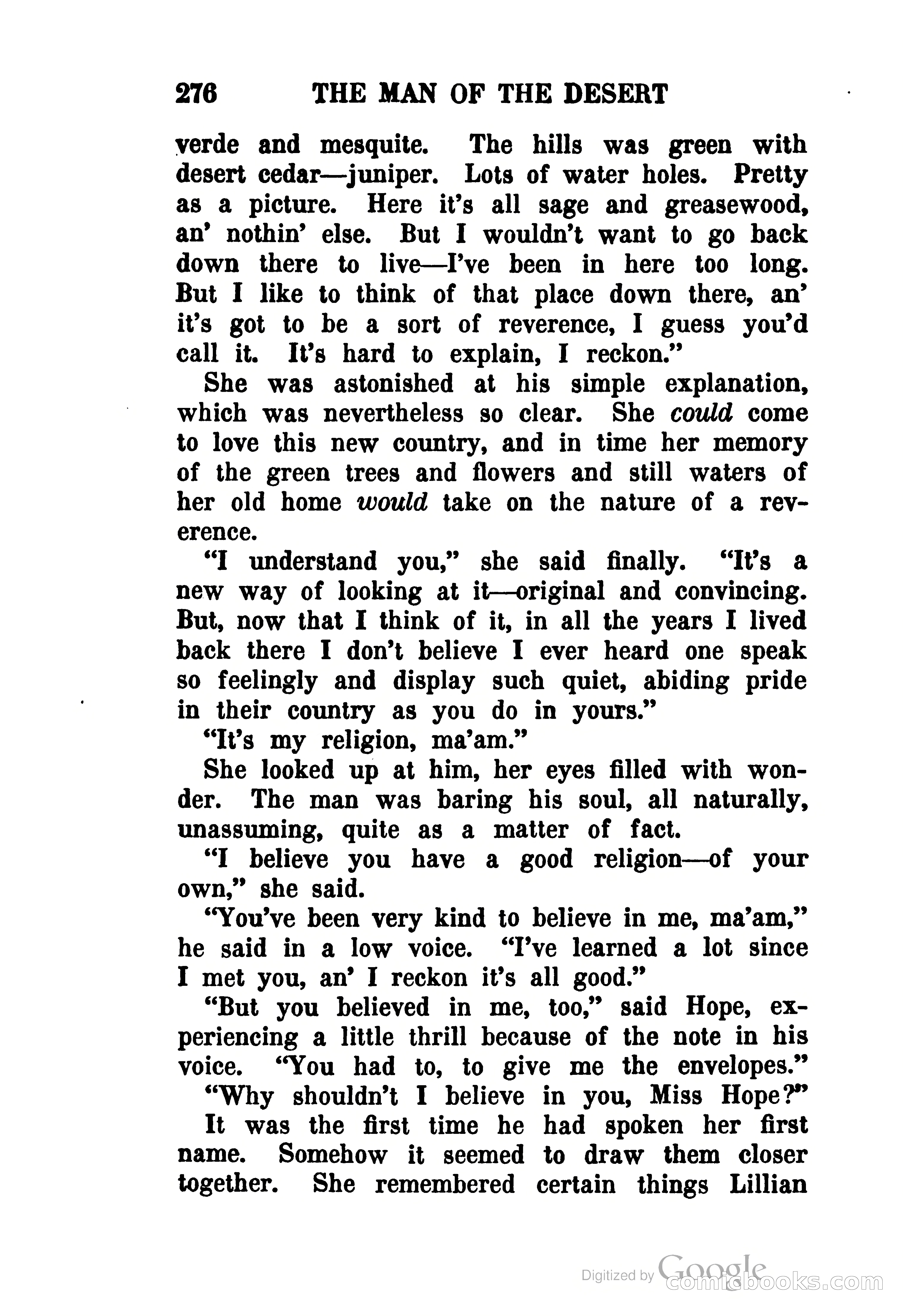 The Man of the Desert — page 313 of 354