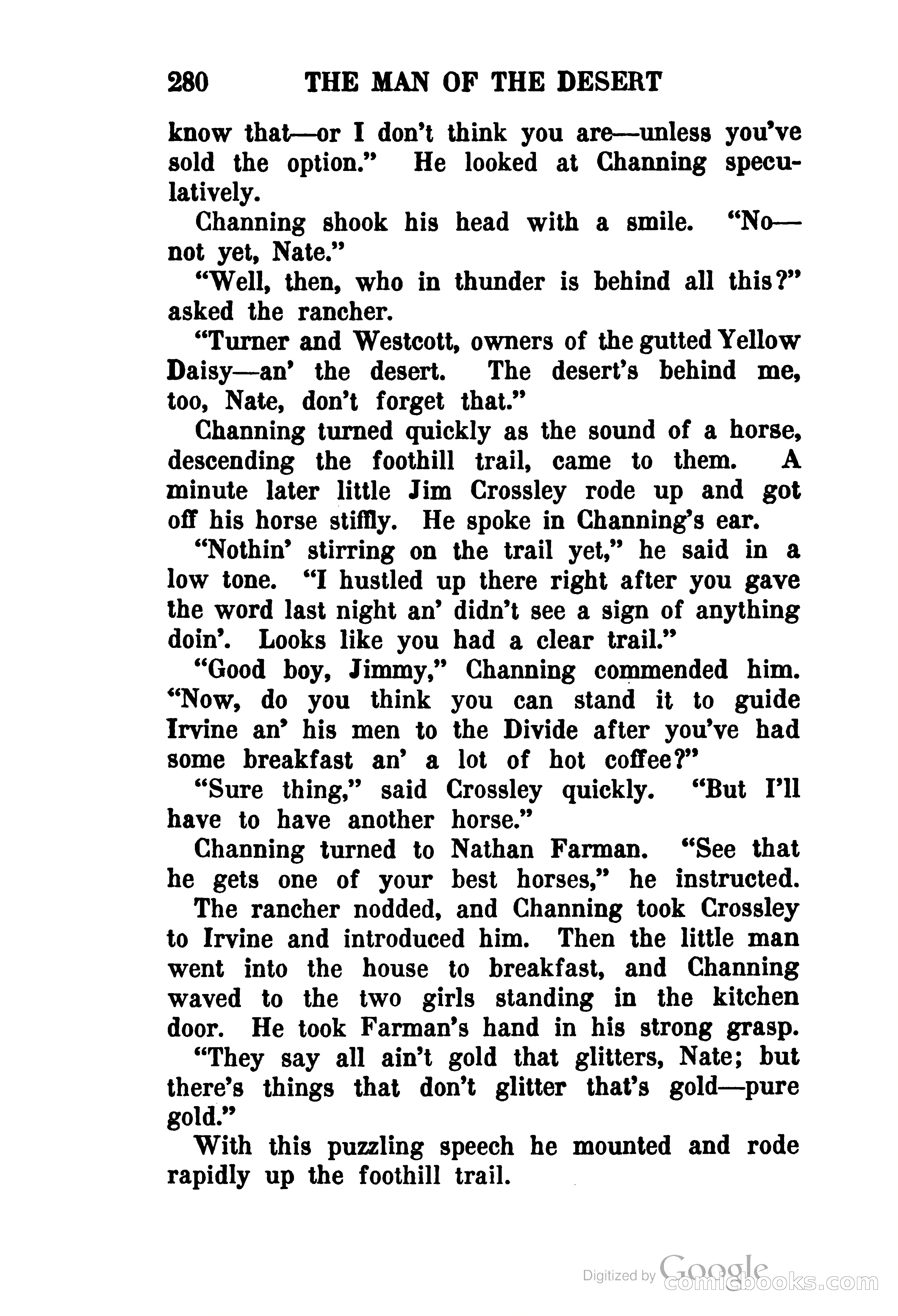 The Man of the Desert — page 317 of 354