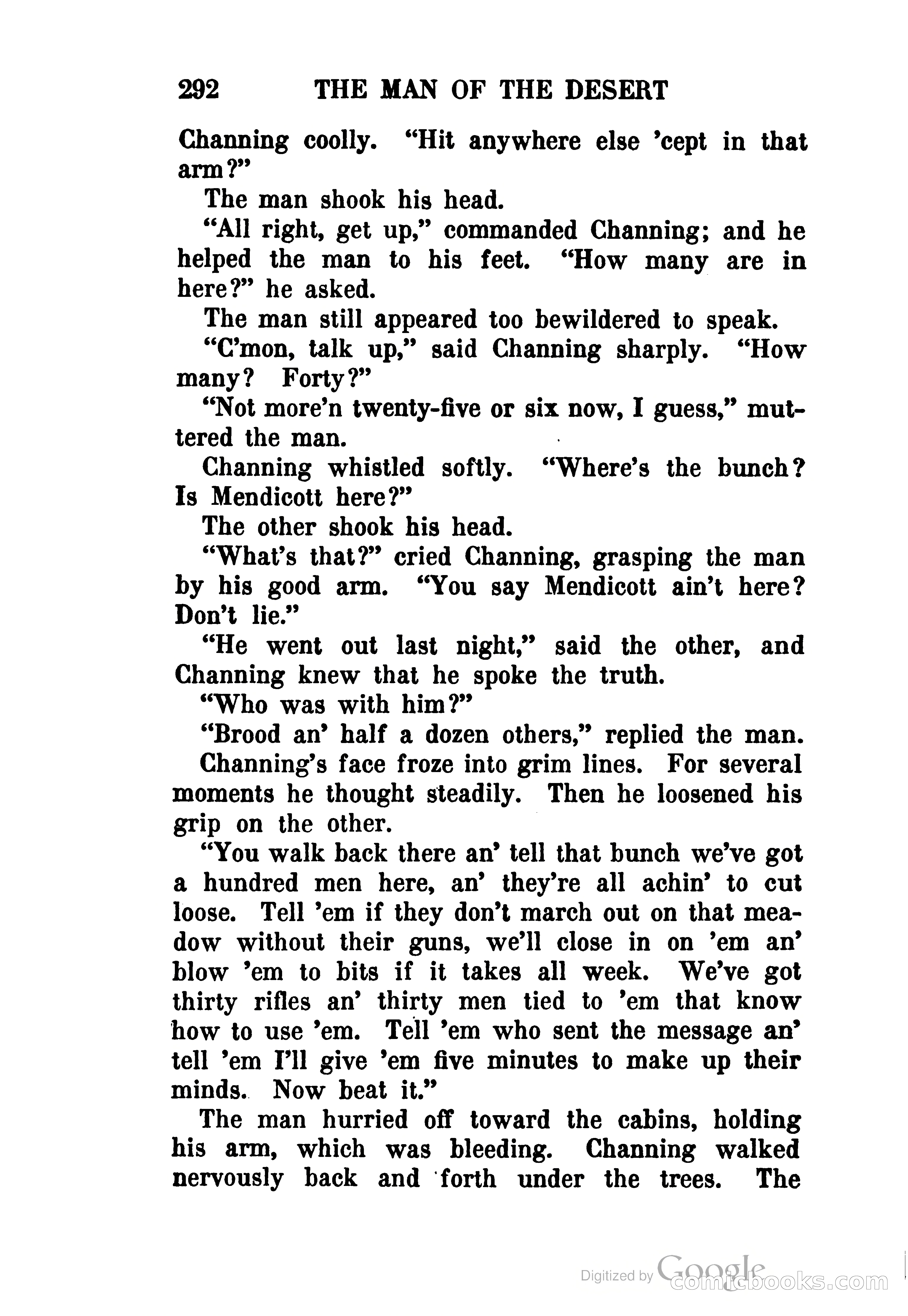 The Man of the Desert — page 329 of 354