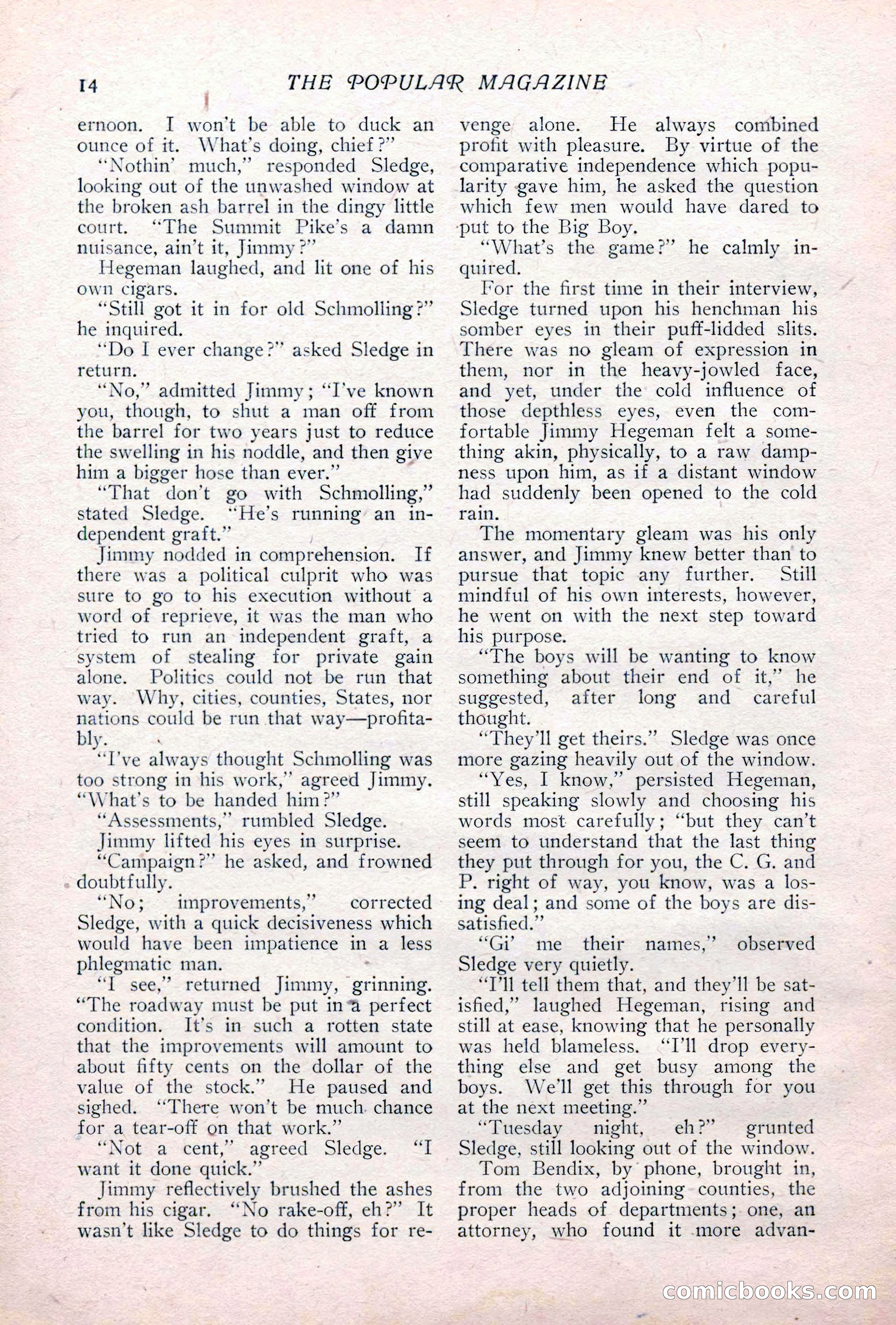 The Popular Magazine, May 1911 — page 20 of 240