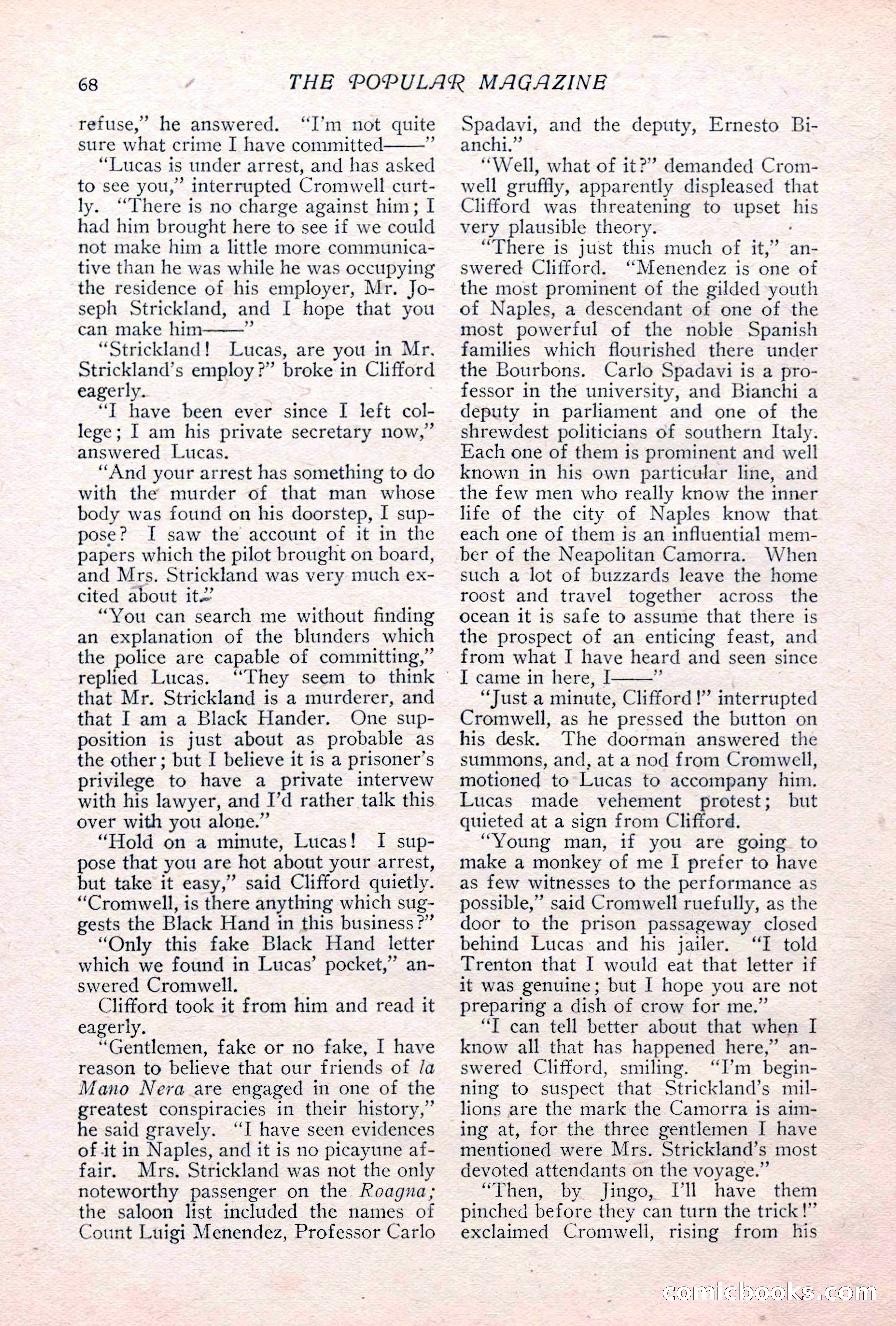 The Popular Magazine, May 1911 — page 74 of 240
