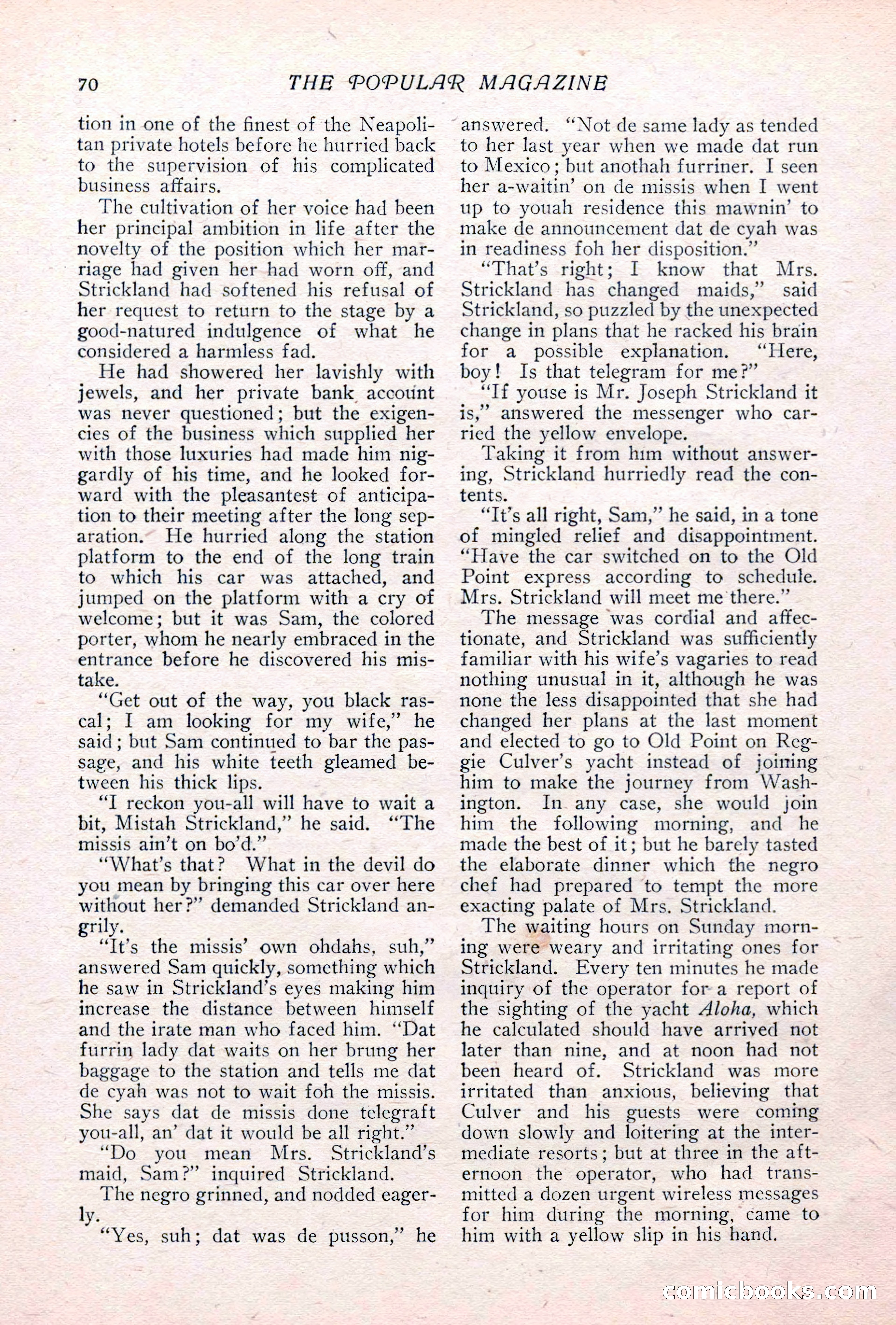 The Popular Magazine, May 1911 — page 76 of 240