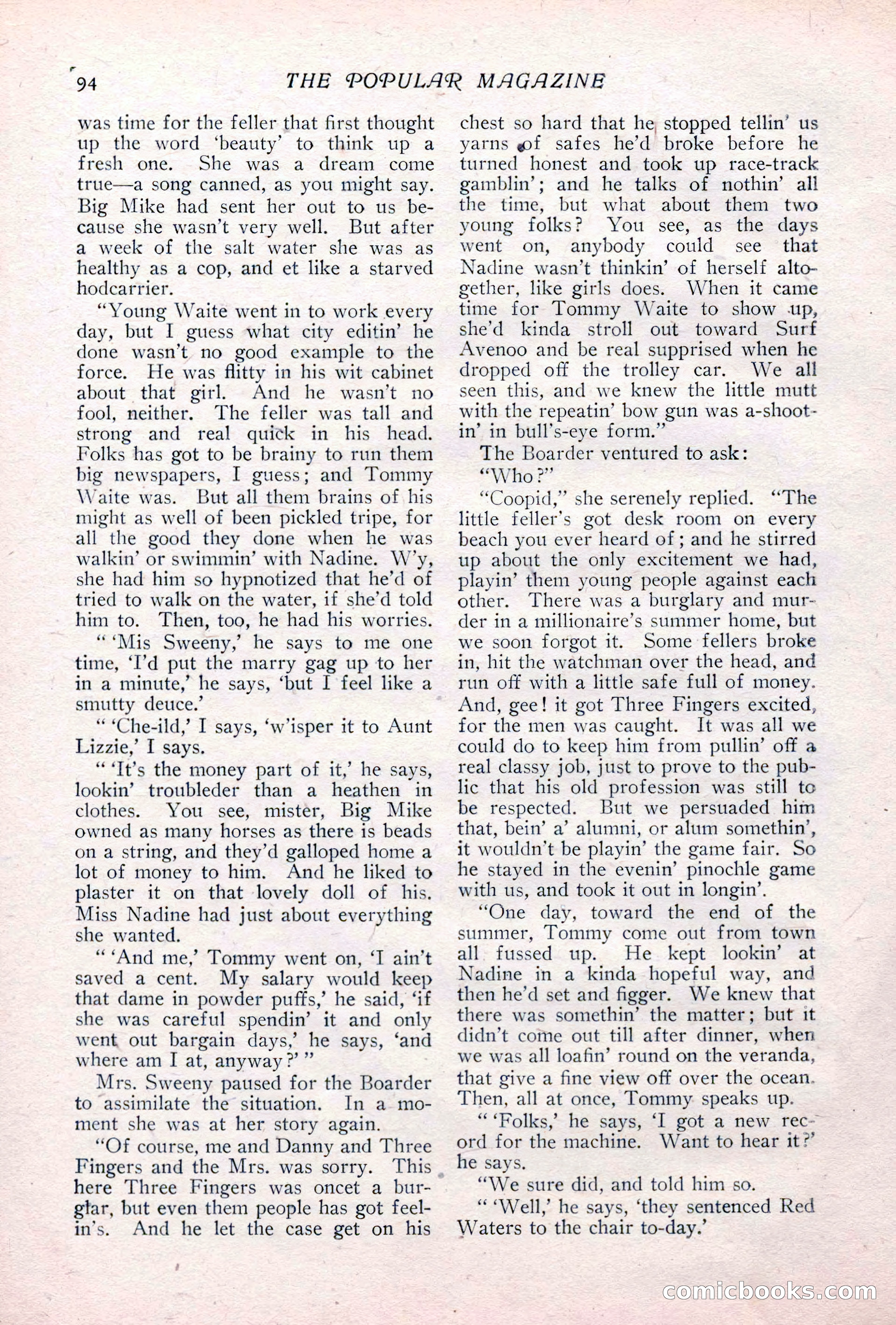 The Popular Magazine, May 1911 — page 100 of 240