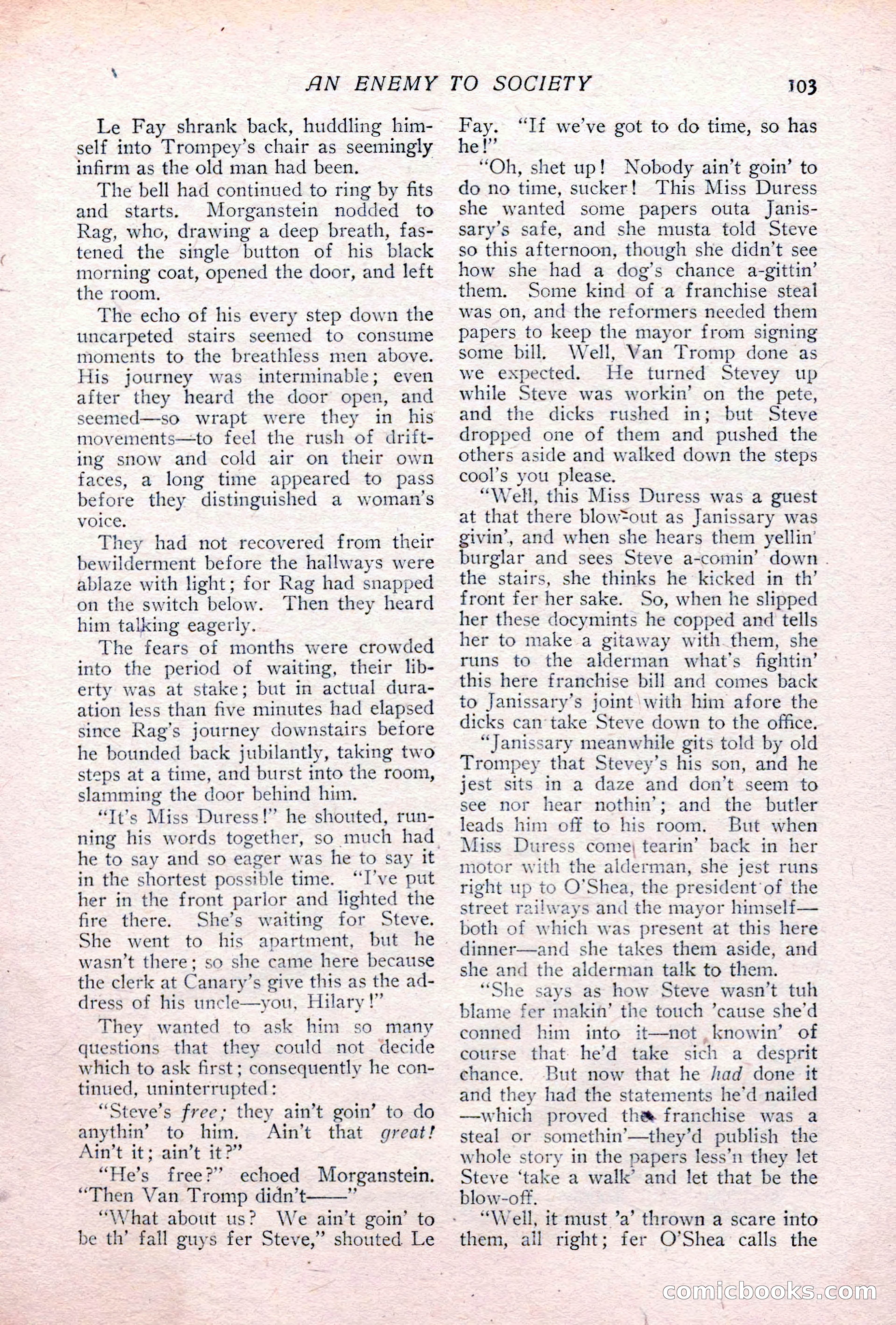 The Popular Magazine, May 1911 — page 109 of 240