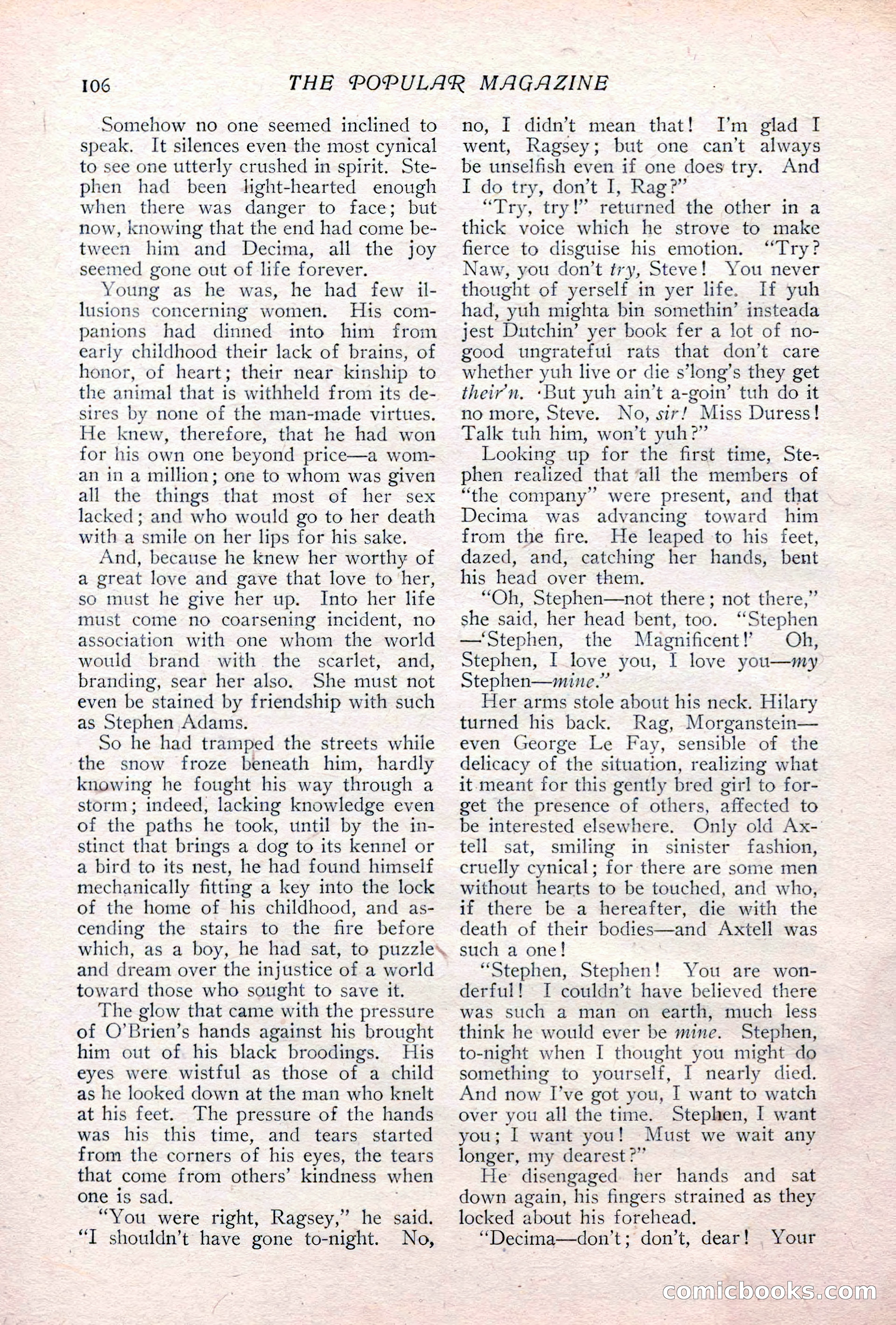 The Popular Magazine, May 1911 — page 112 of 240