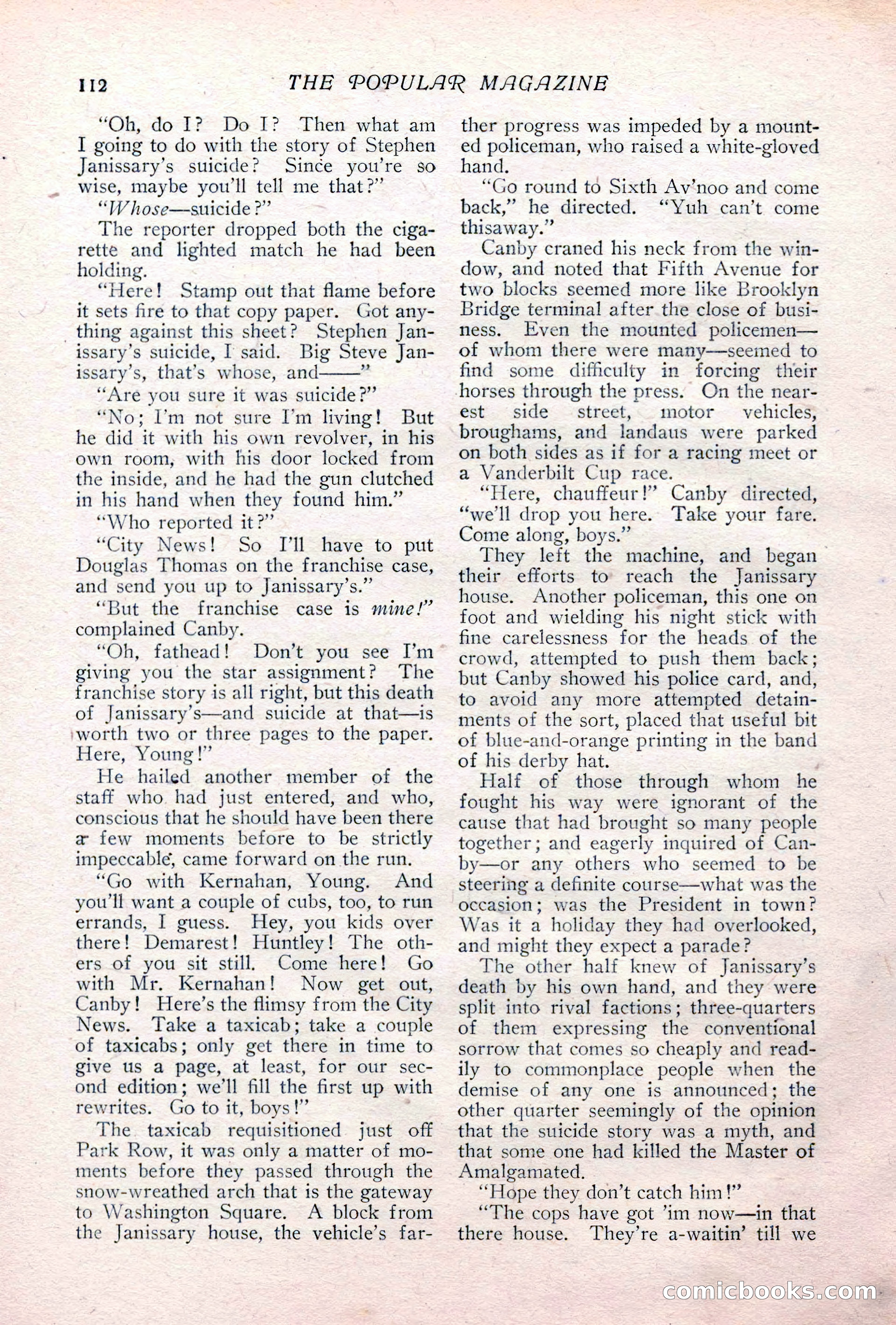 The Popular Magazine, May 1911 — page 118 of 240