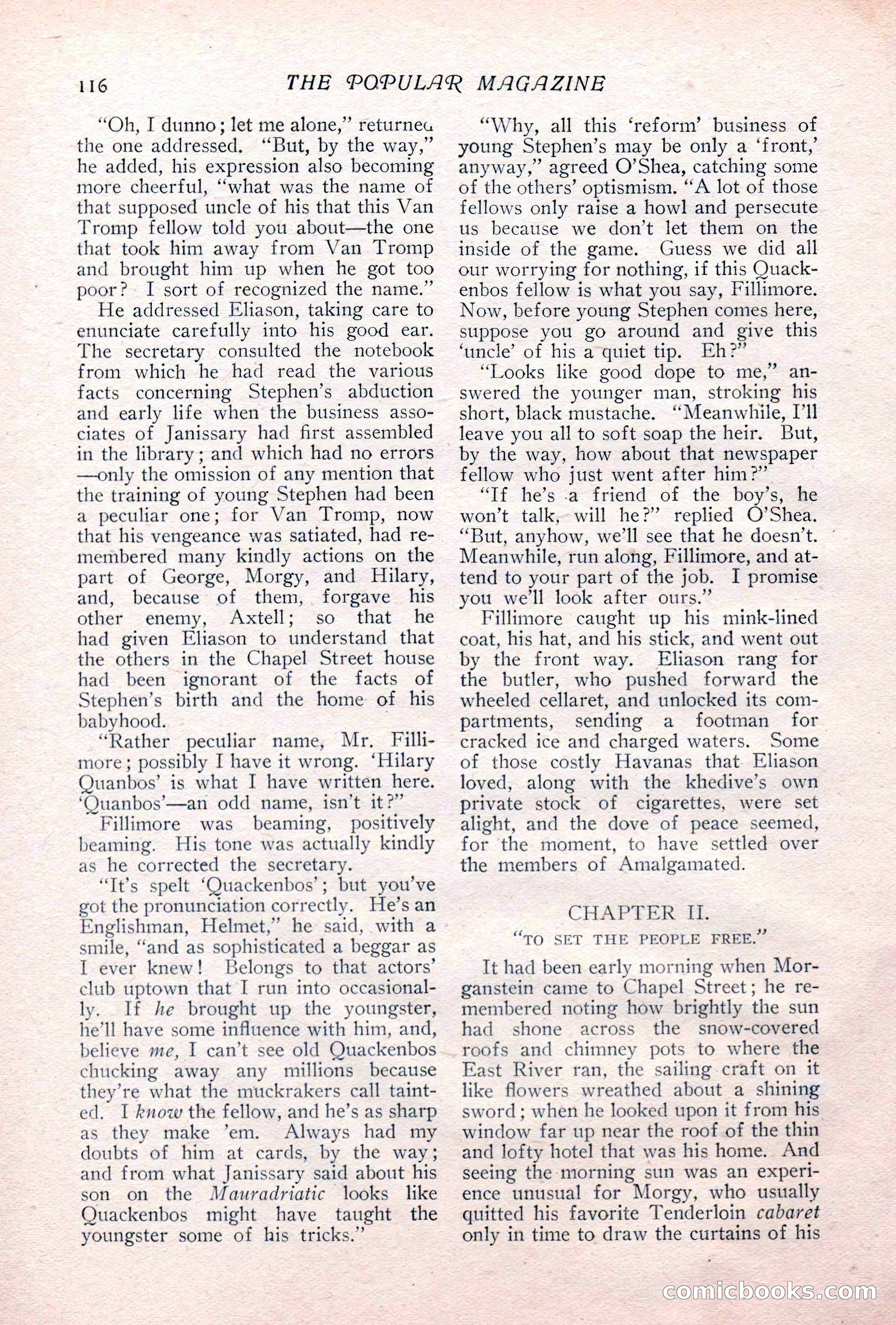 The Popular Magazine, May 1911 — page 122 of 240