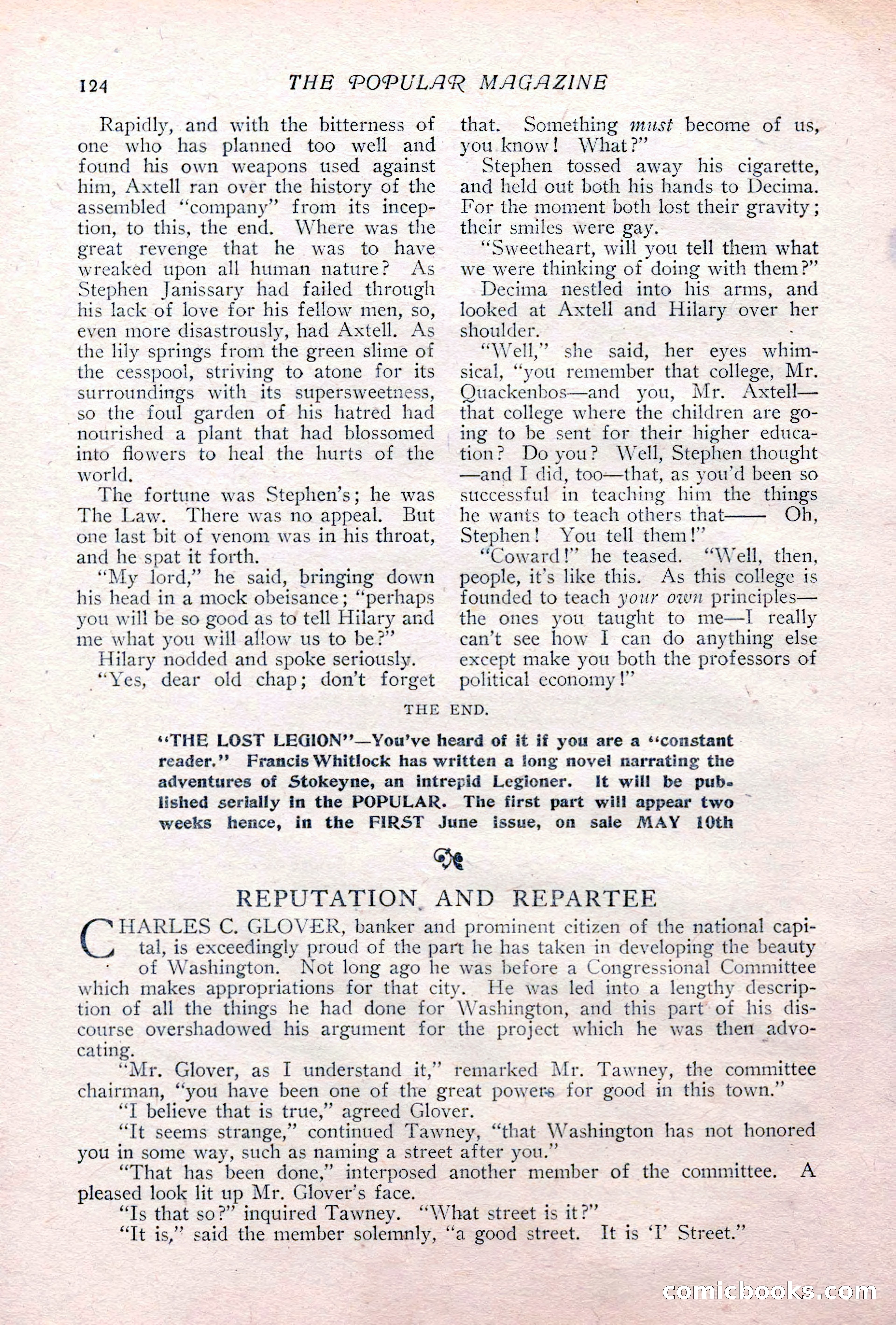 The Popular Magazine, May 1911 — page 130 of 240