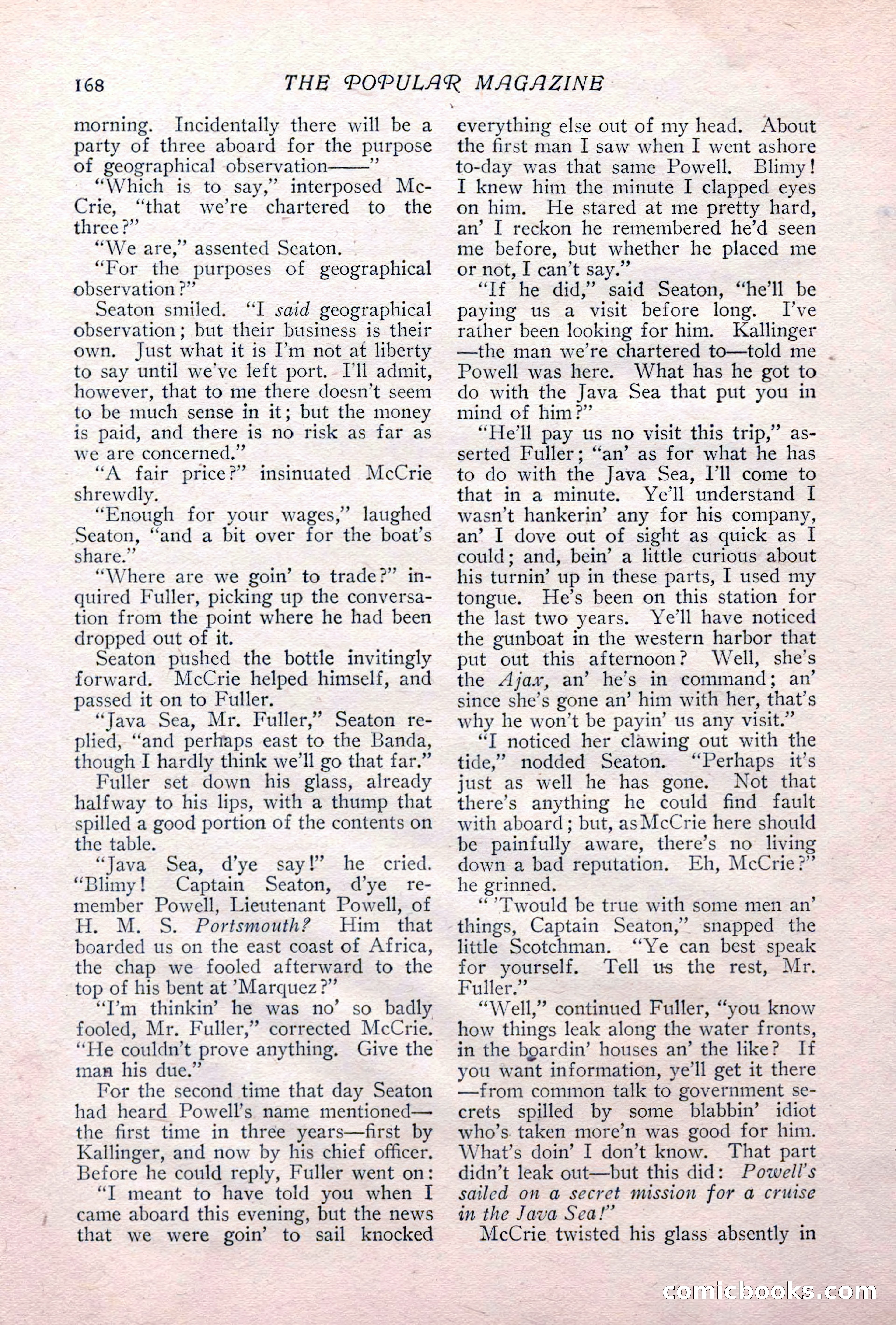 The Popular Magazine, May 1911 — page 174 of 240