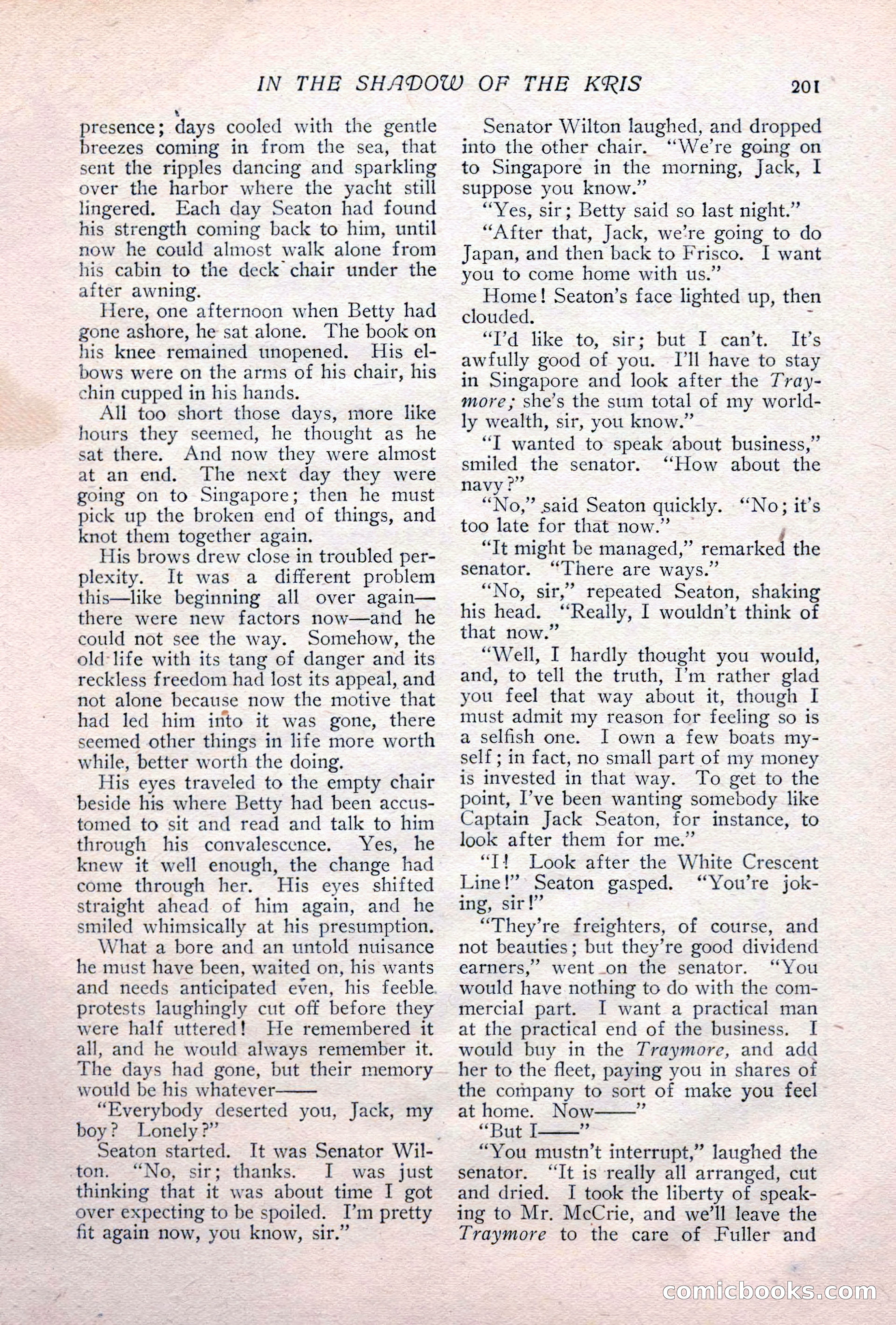 The Popular Magazine, May 1911 — page 207 of 240