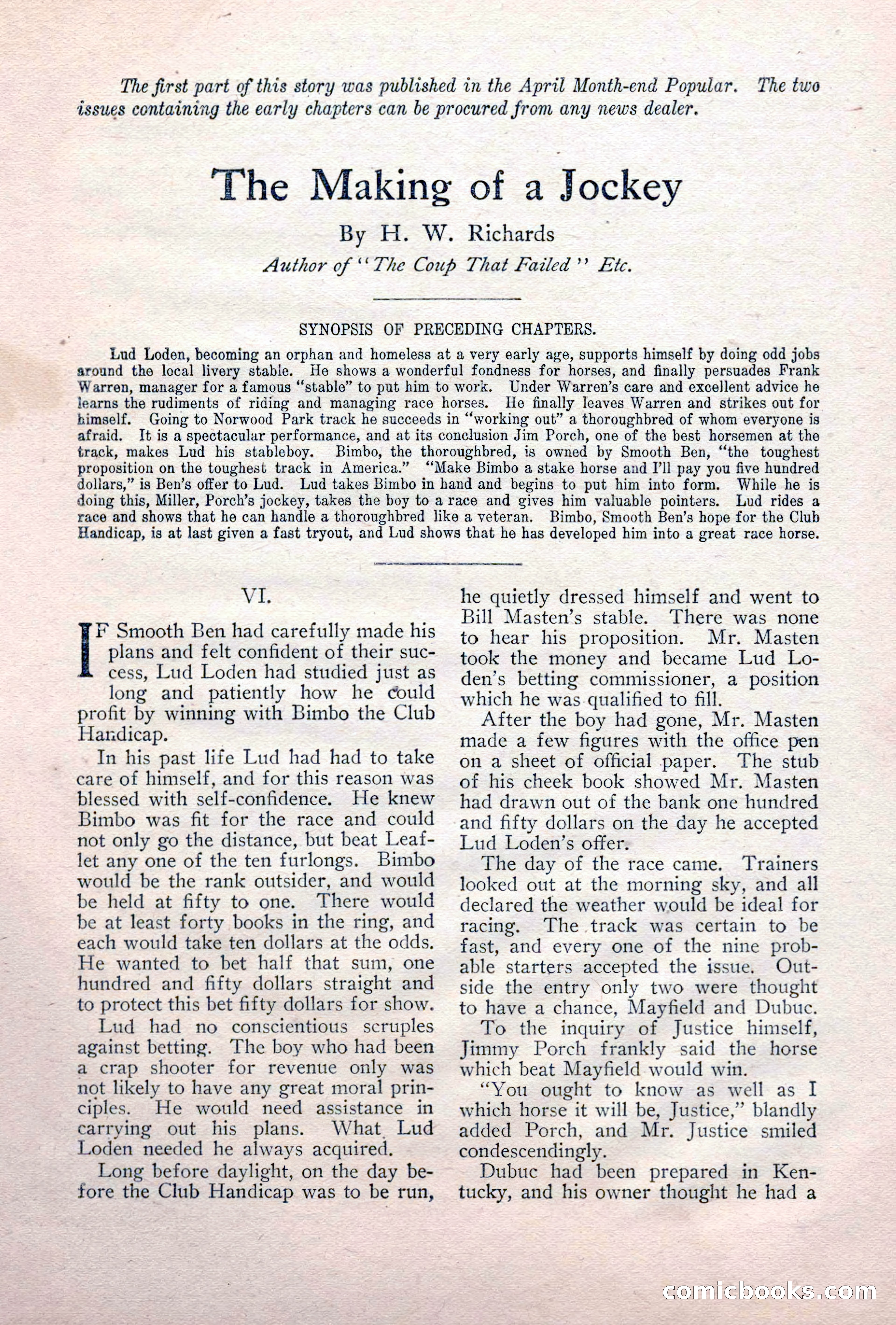 The Popular Magazine, May 1911 — page 209 of 240