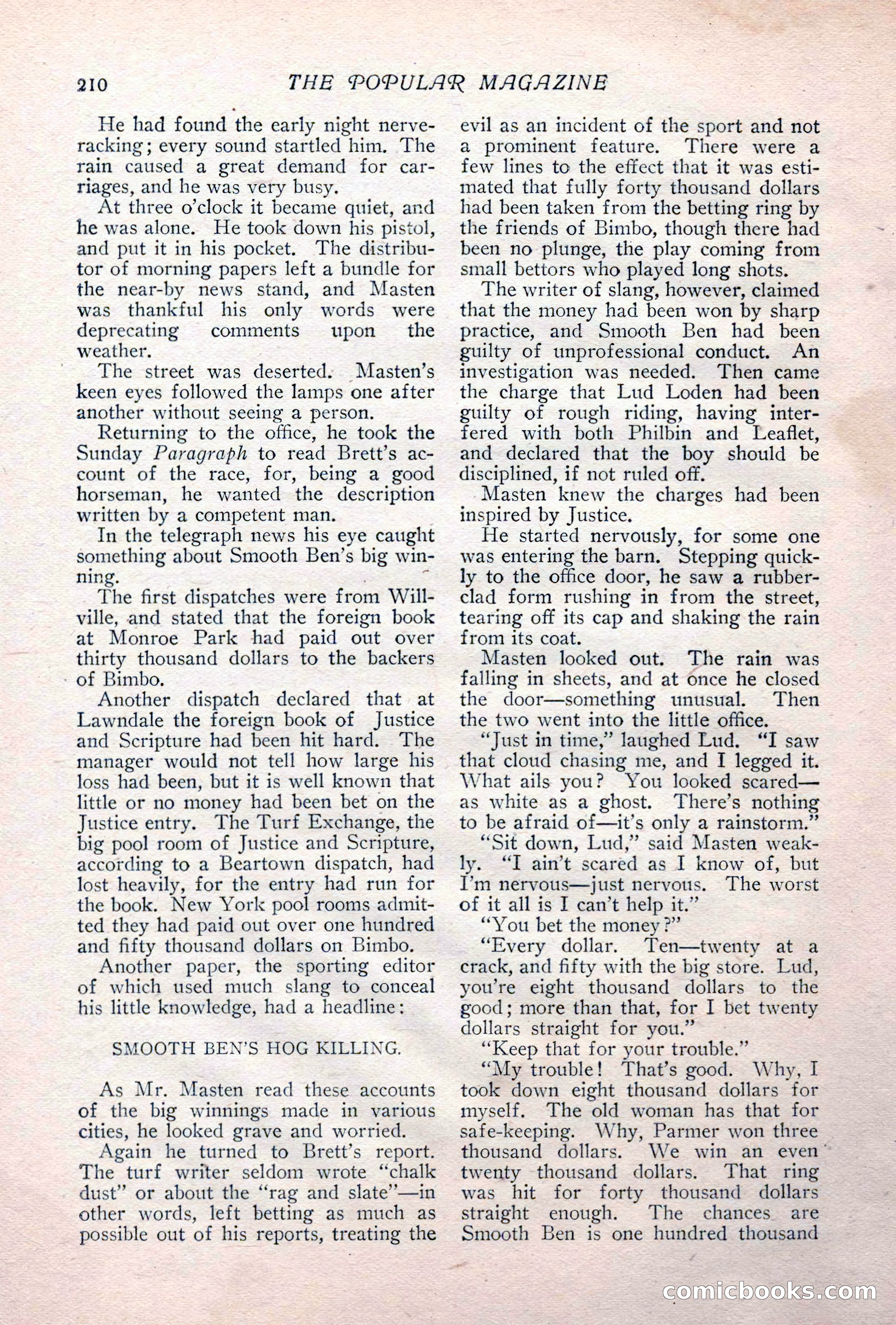 The Popular Magazine, May 1911 — page 216 of 240