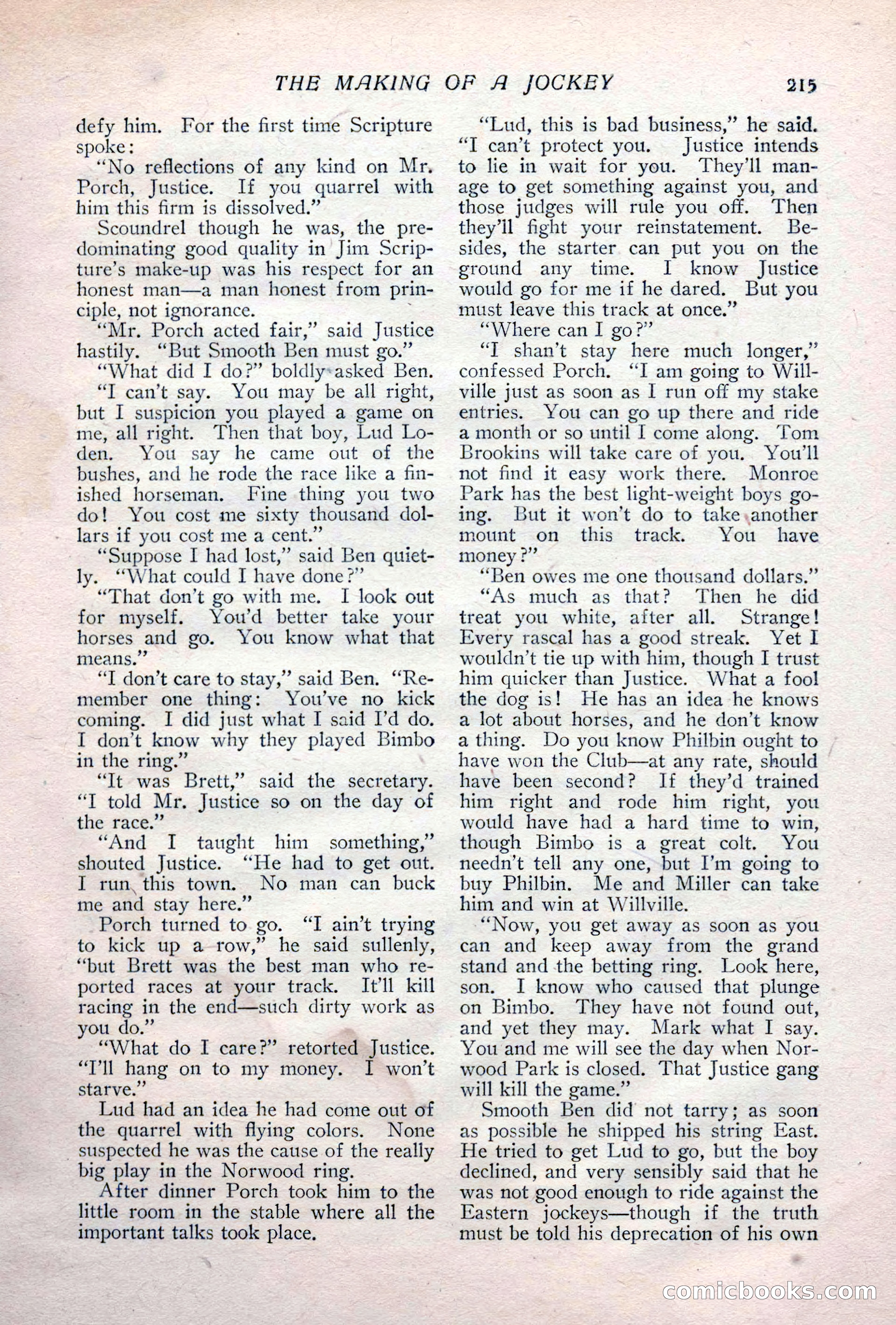 The Popular Magazine, May 1911 — page 221 of 240