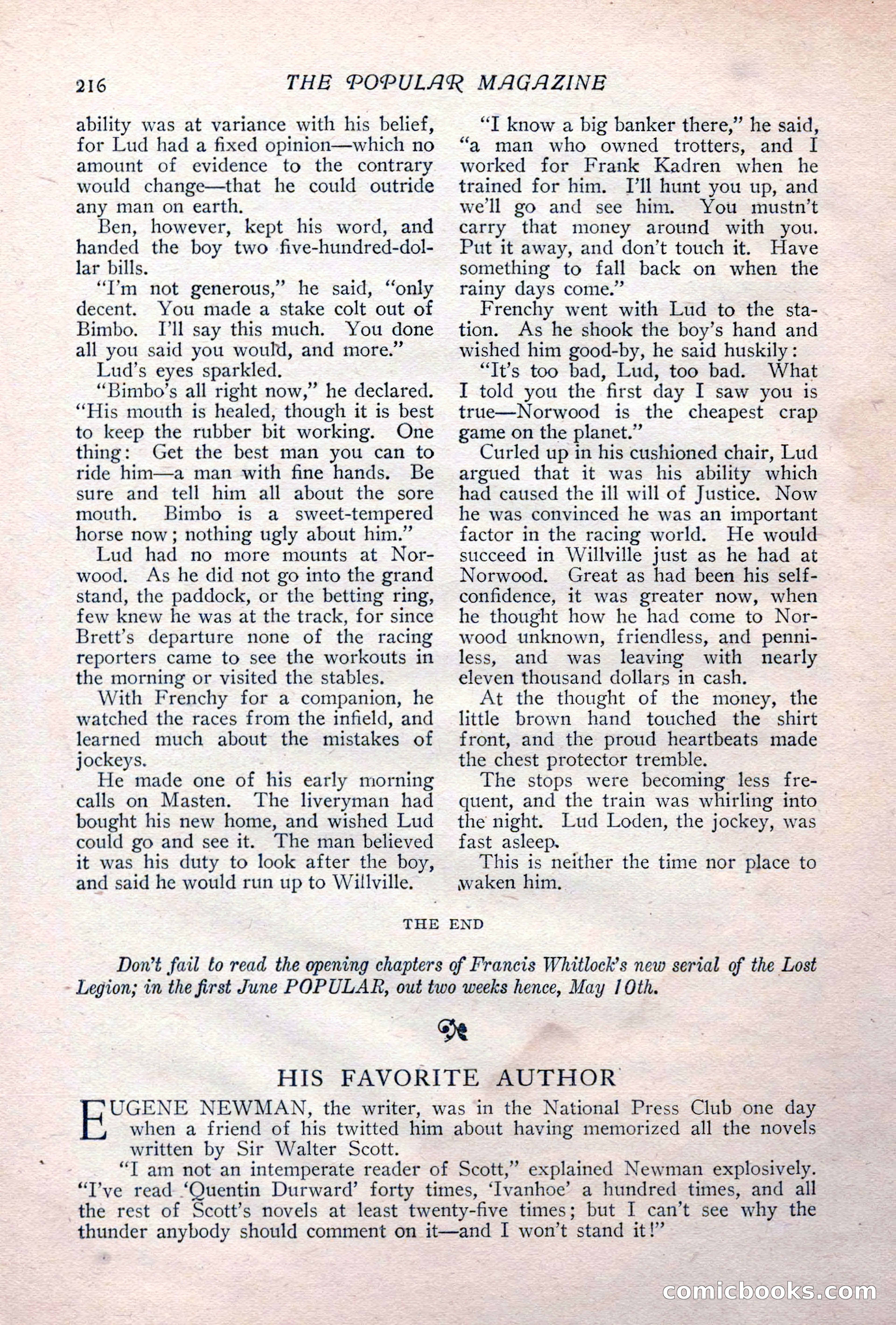 The Popular Magazine, May 1911 — page 222 of 240