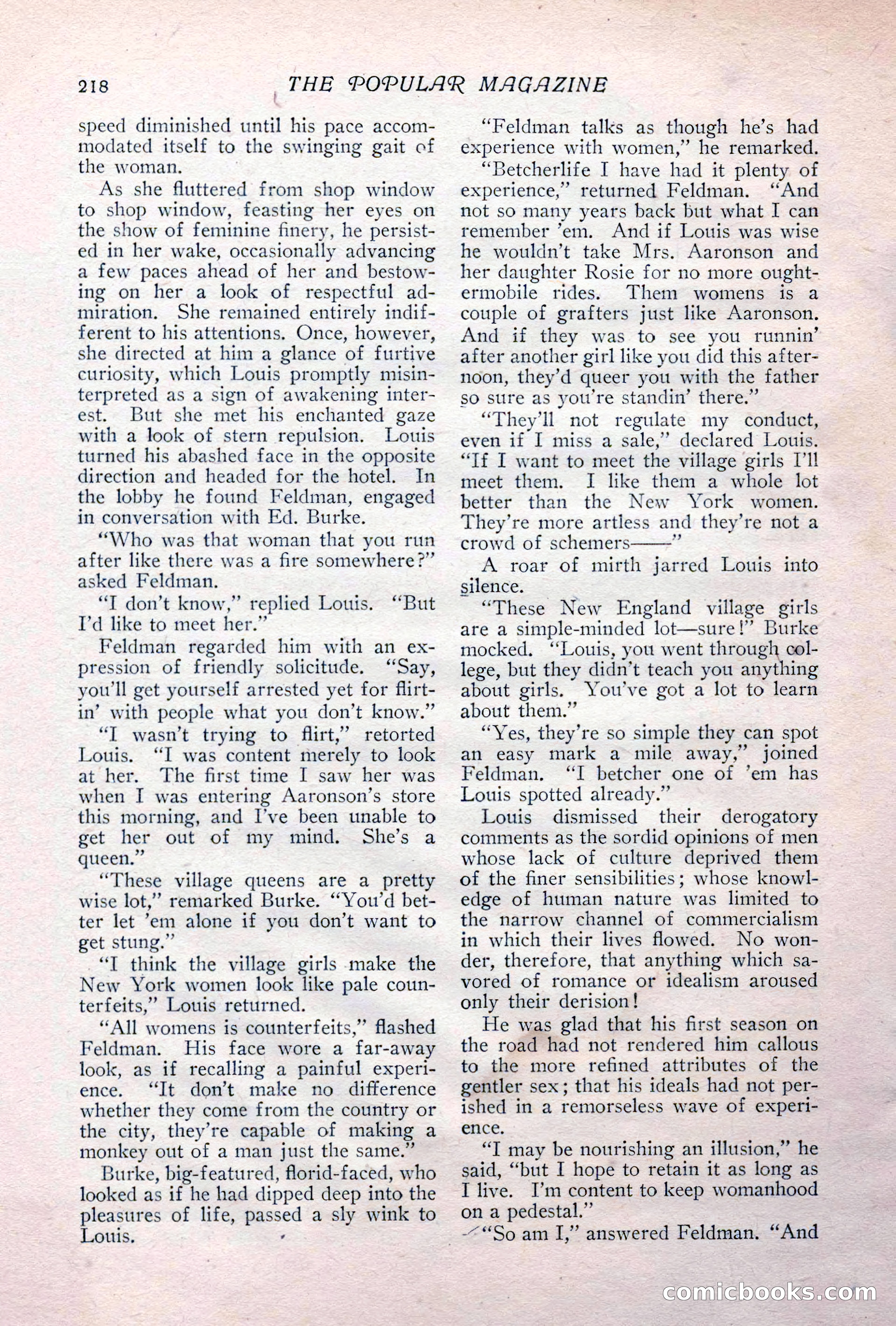 The Popular Magazine, May 1911 — page 224 of 240