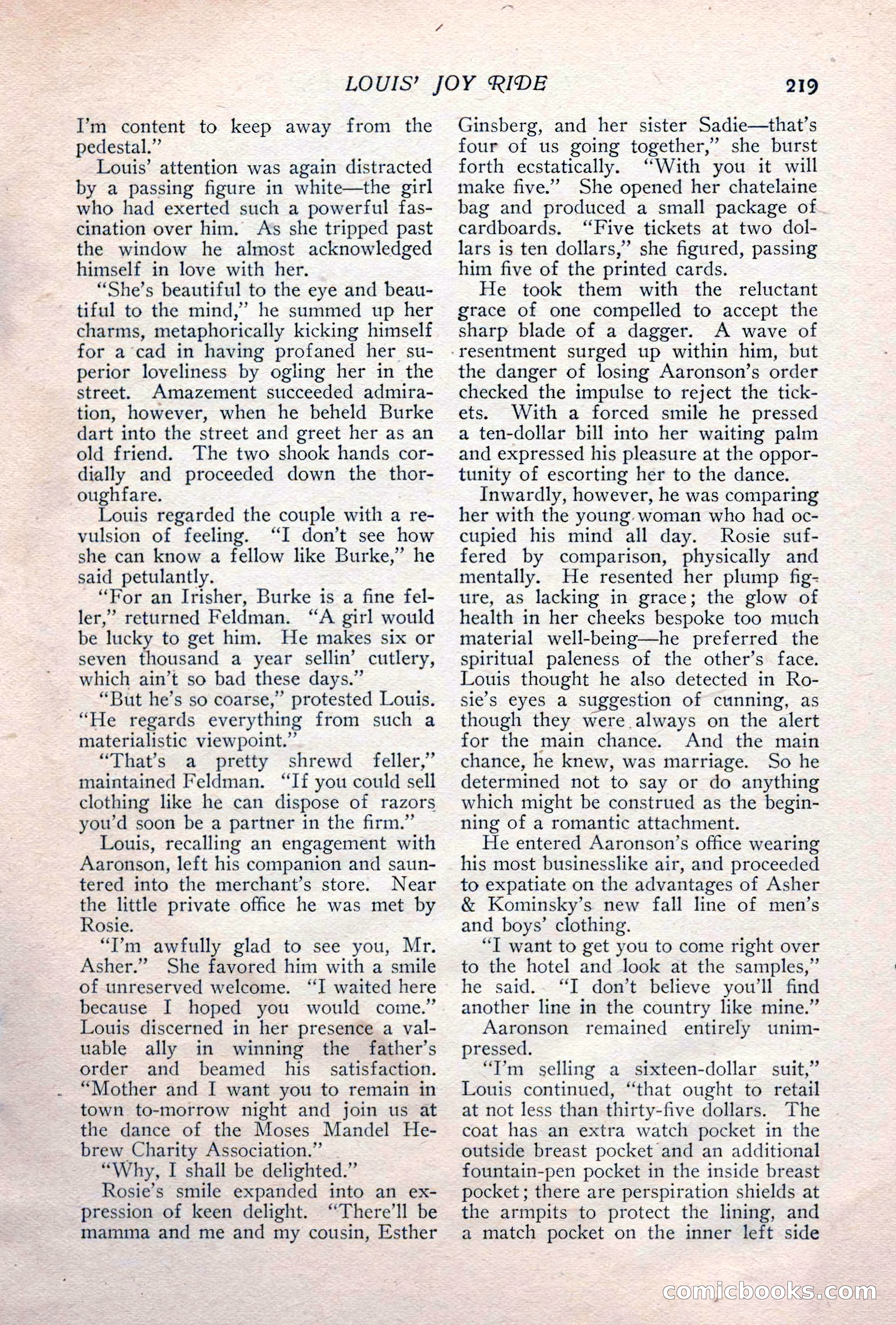 The Popular Magazine, May 1911 — page 225 of 240