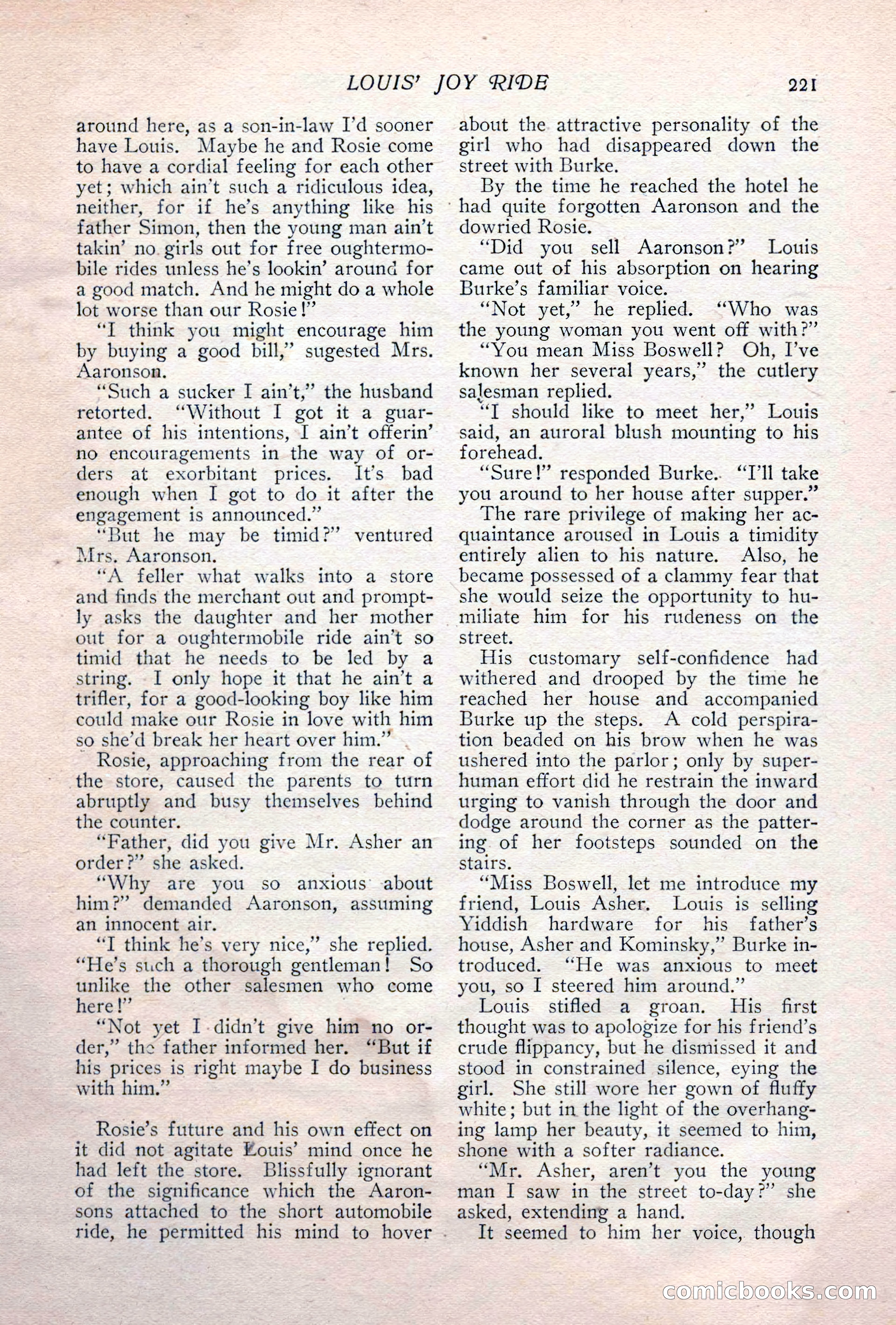 The Popular Magazine, May 1911 — page 227 of 240