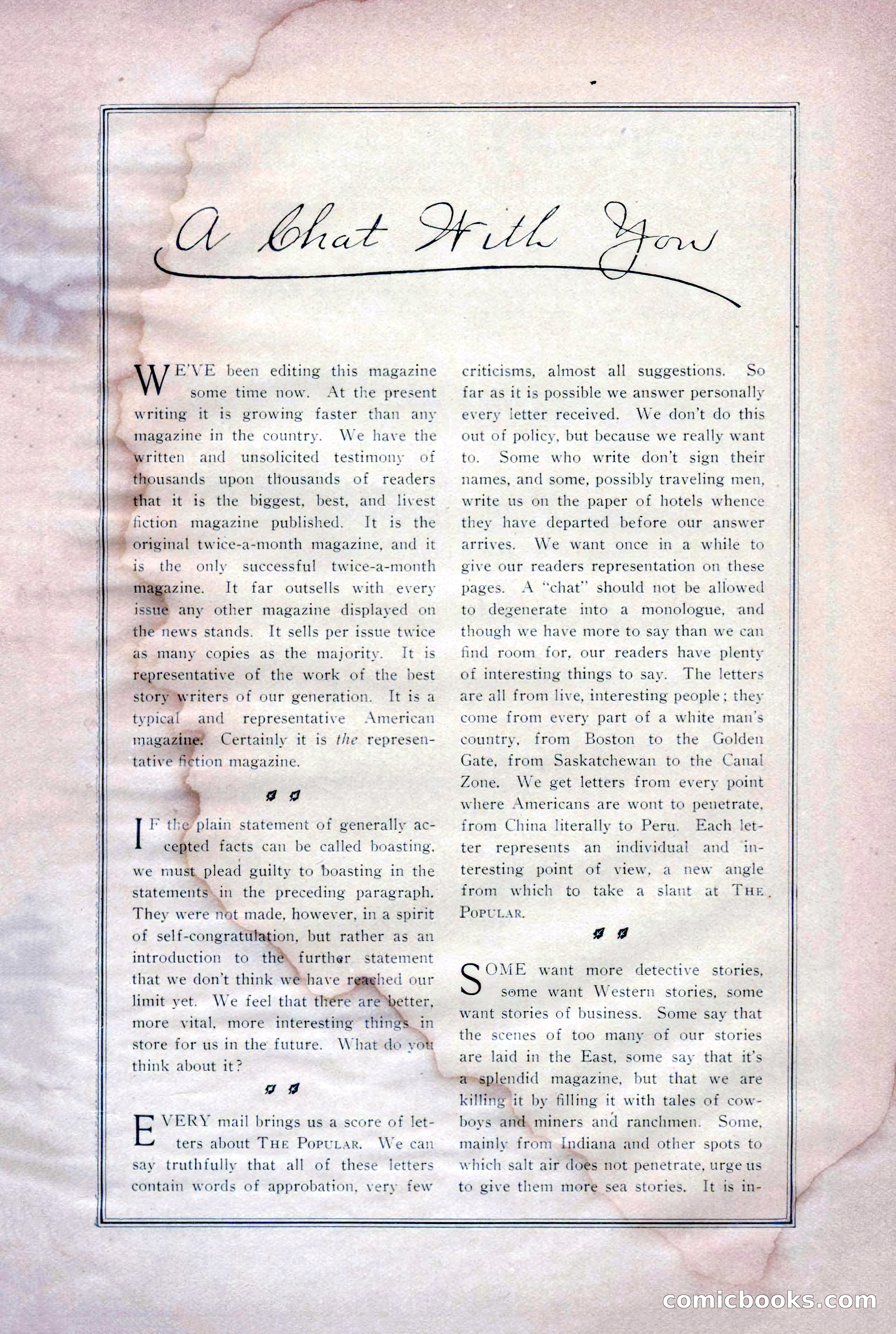 The Popular Magazine, May 1911 — page 231 of 240