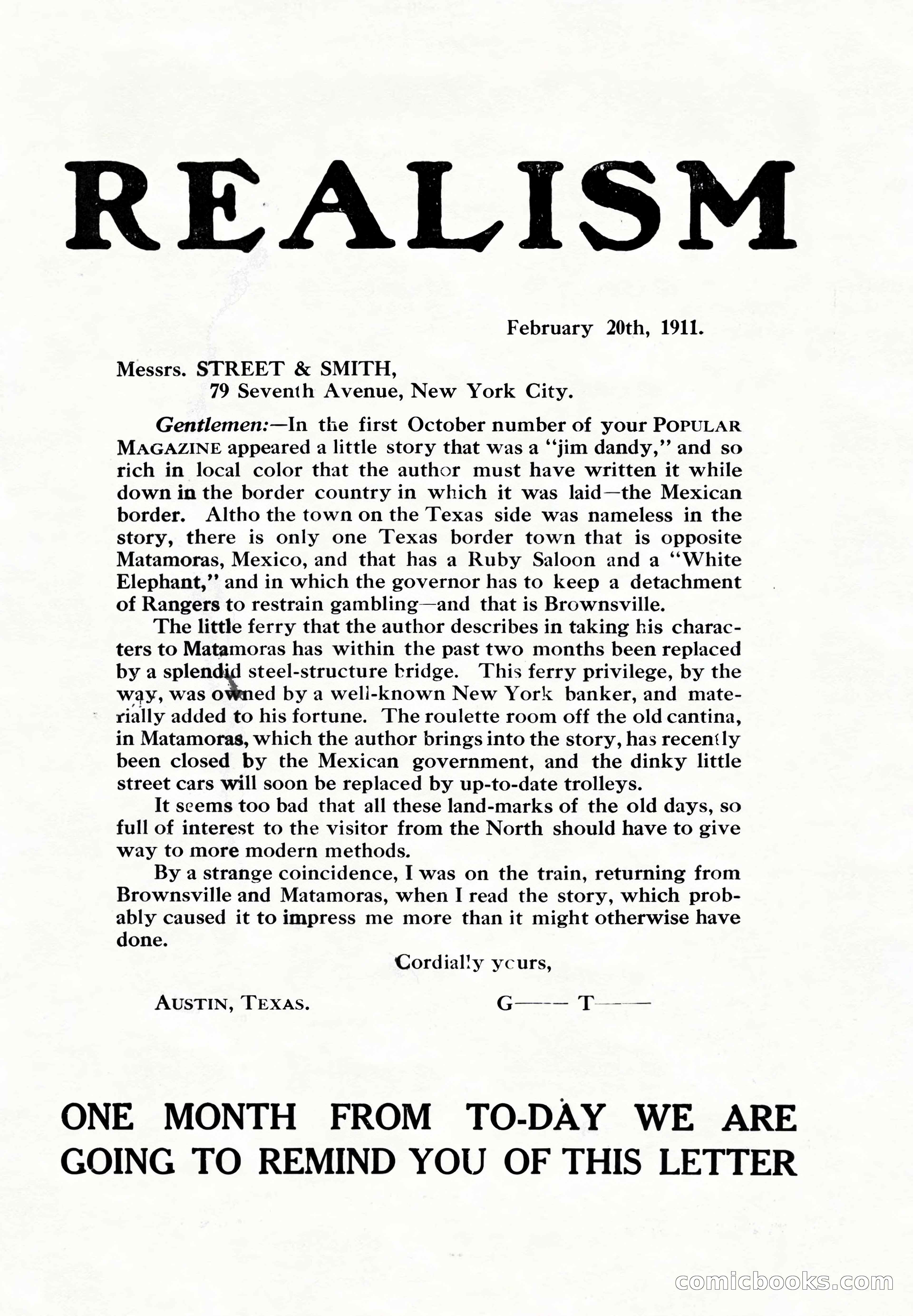 The Popular Magazine, May 1911 — page 239 of 240