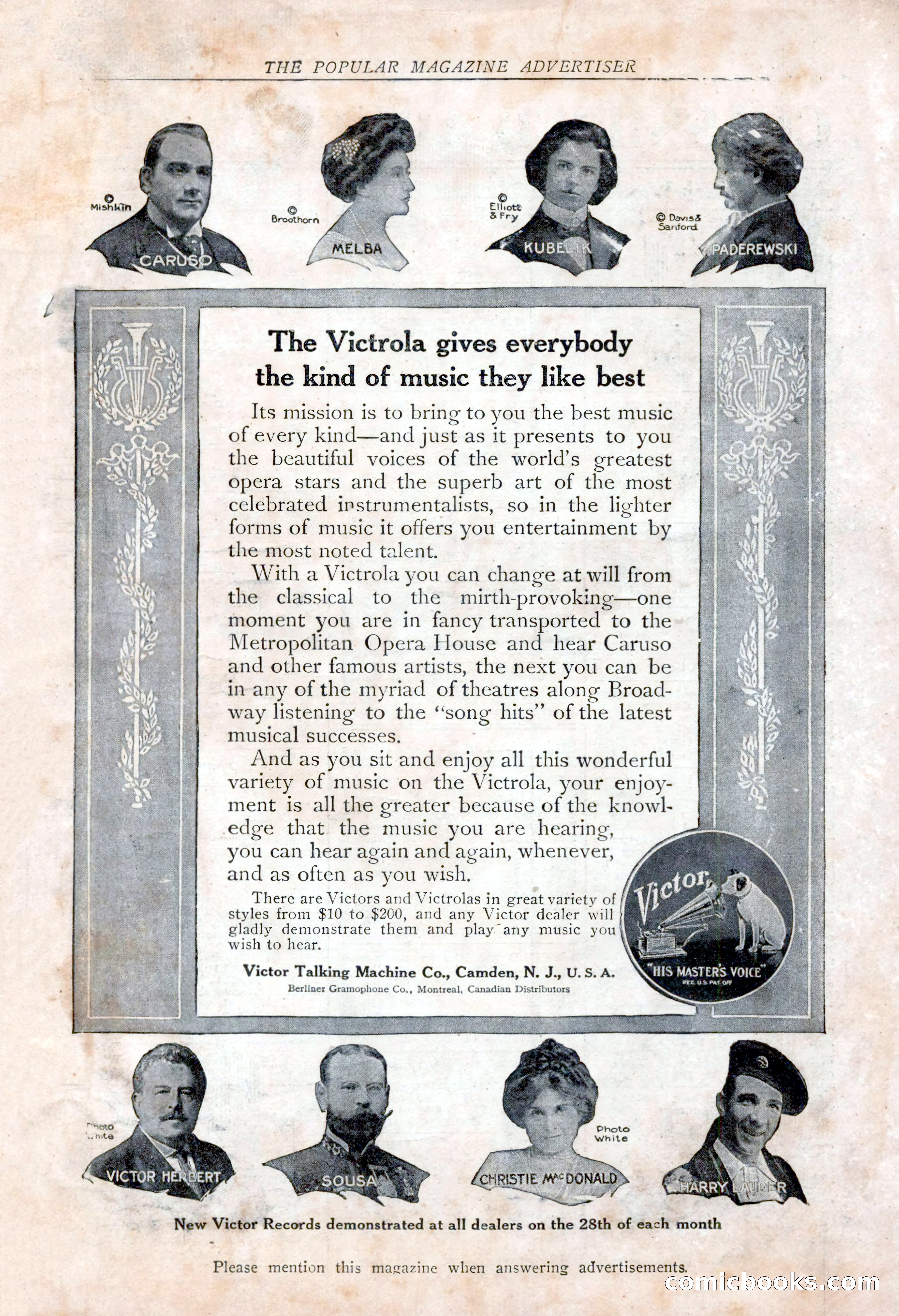 The Popular Magazine, Vol. 32, No. 2 — page 3 of 262