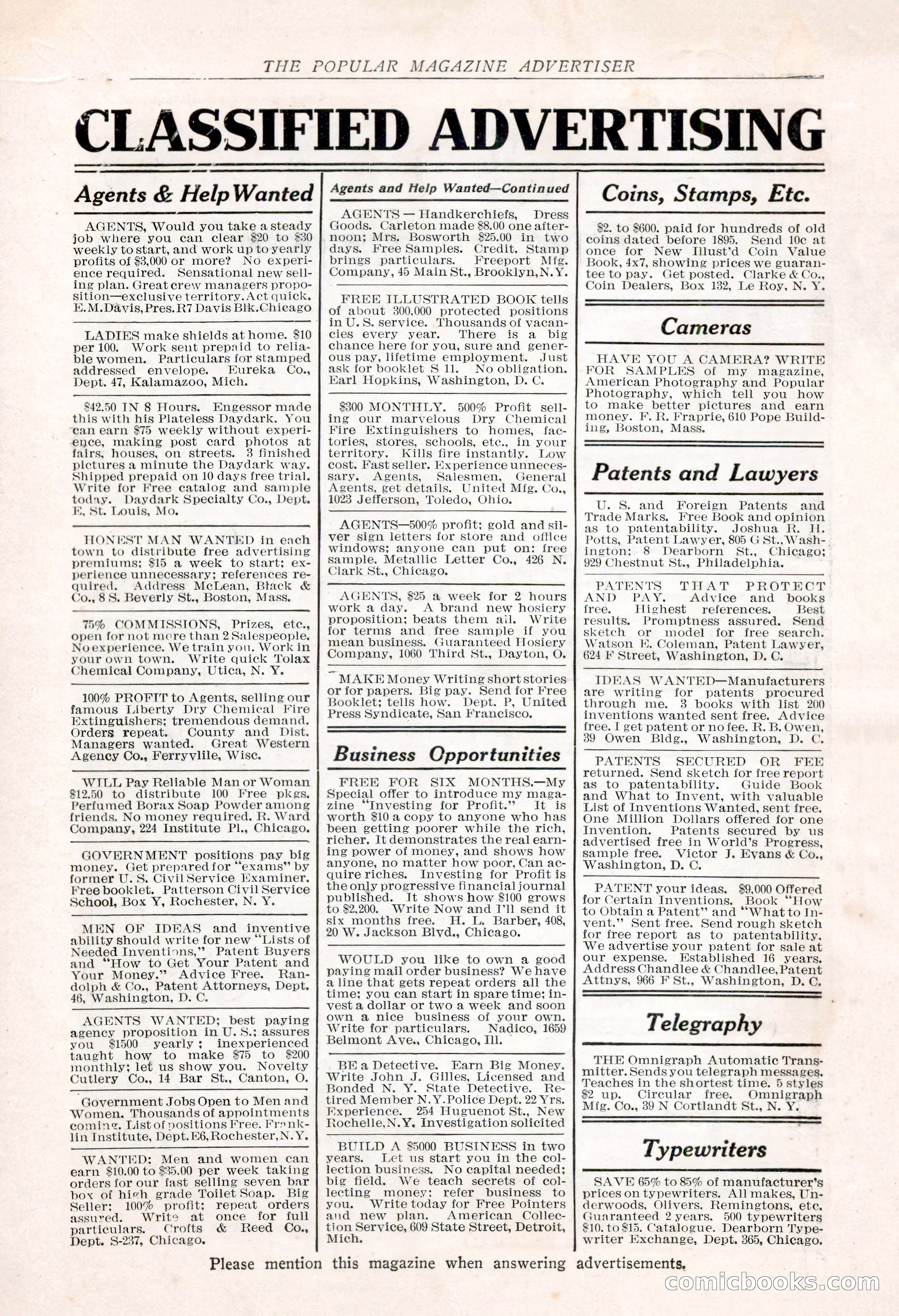 The Popular Magazine, Vol. 32, No. 2 — page 4 of 262