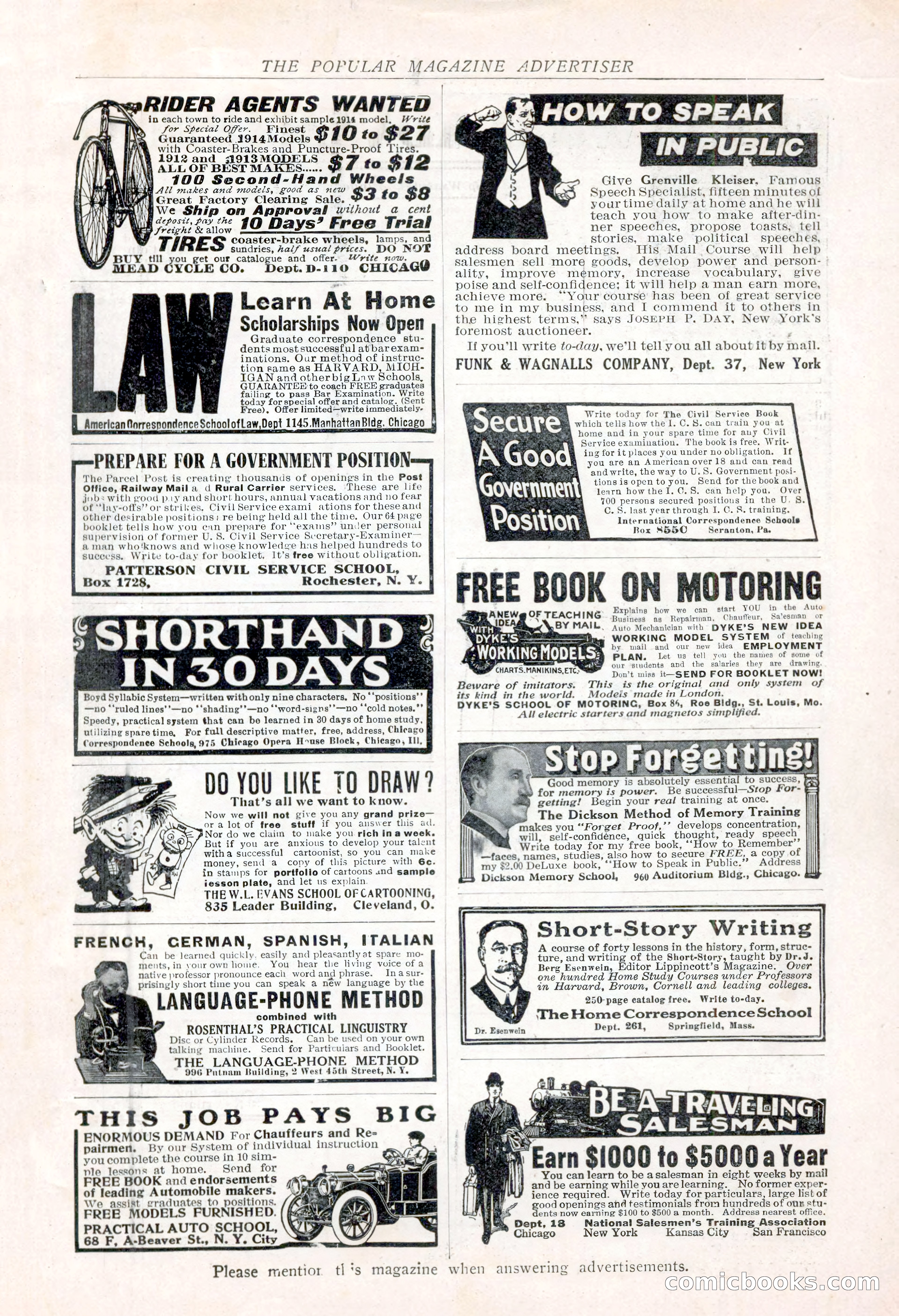 The Popular Magazine, Vol. 32, No. 2 — page 5 of 262